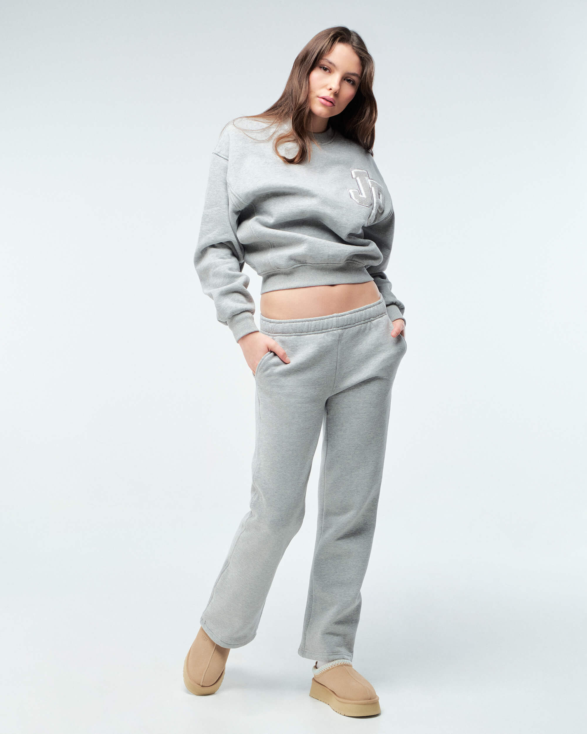 Milan - Low-Rise Semi-Relaxed Fit Straight Leg Pants