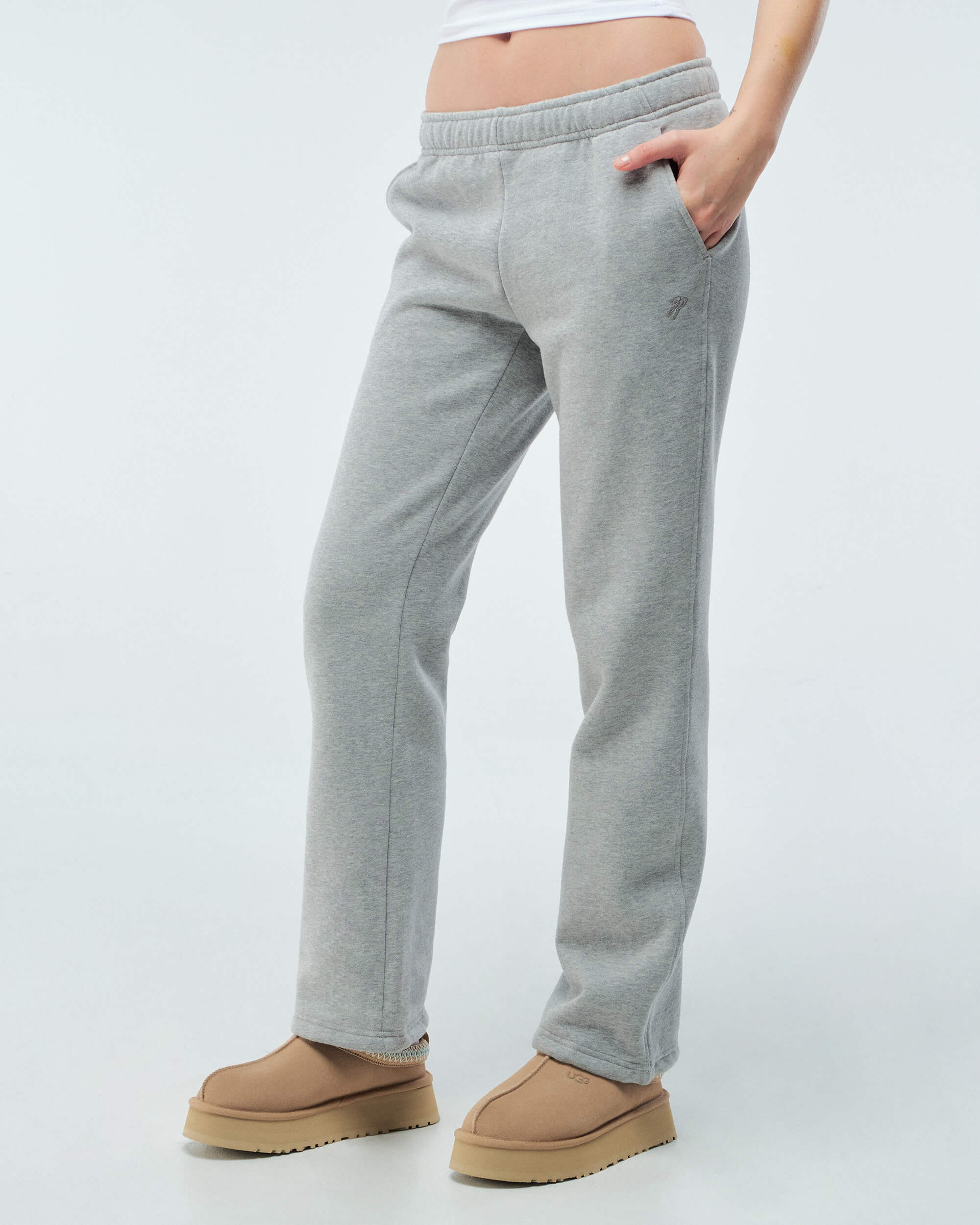 Milan - Low-Rise Semi-Relaxed Fit Straight Leg Pants