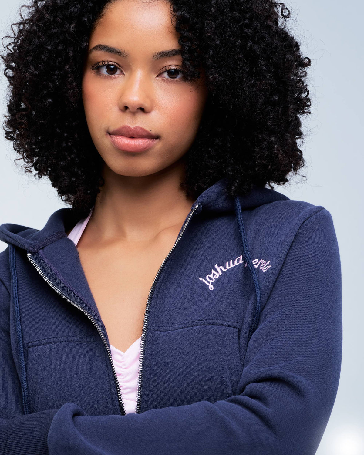 Indie - Fitted Zip-Up Hoodie