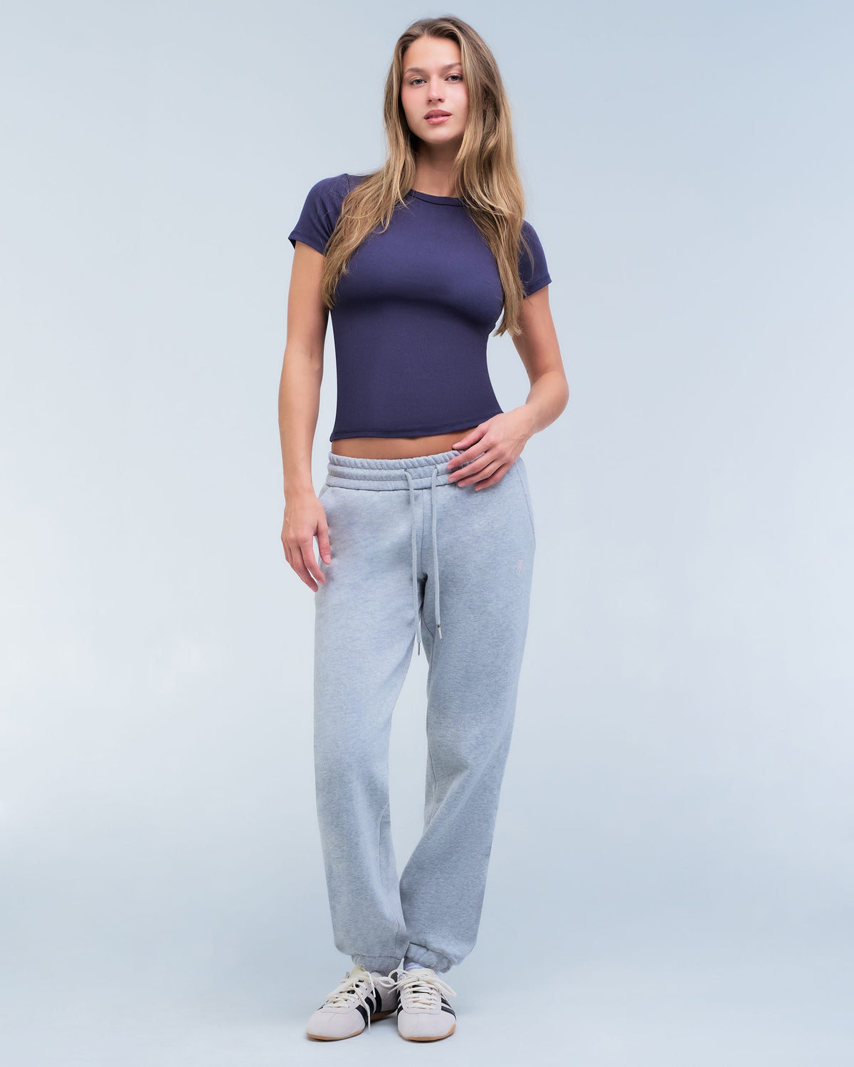 Nona – Pantalon ouaté semi-ajusté