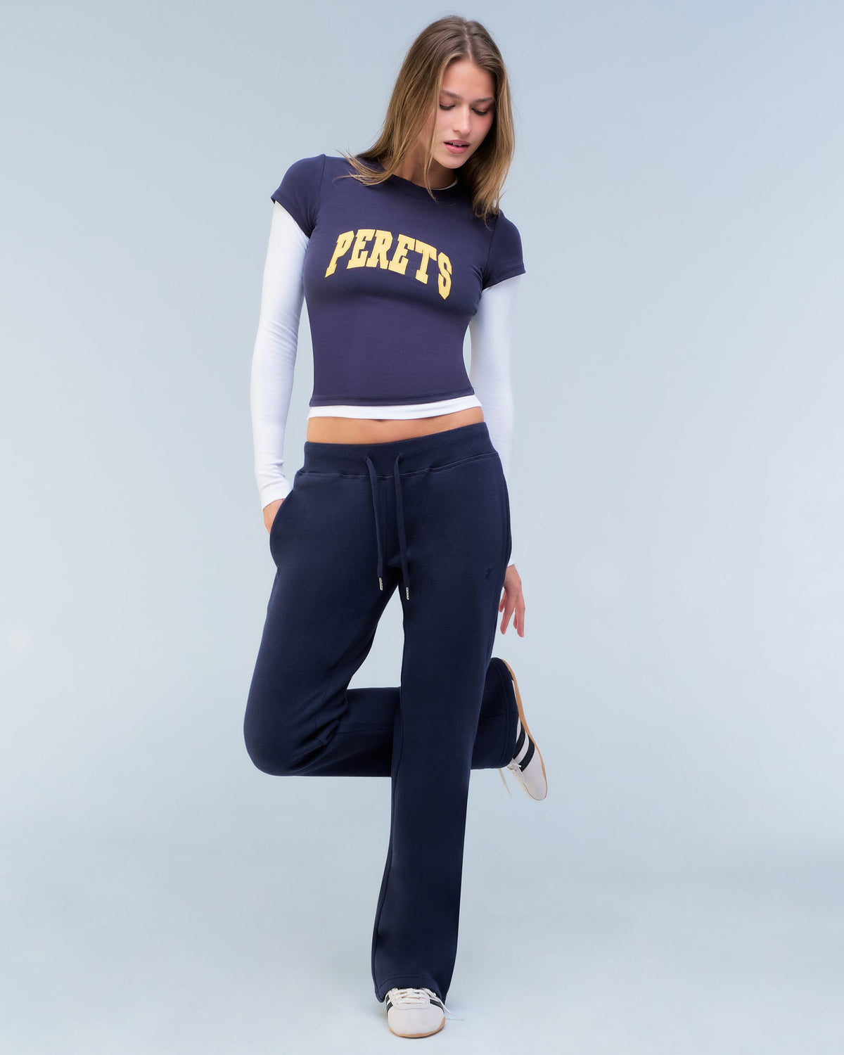 Novah - Fitted Crew Neck Tee