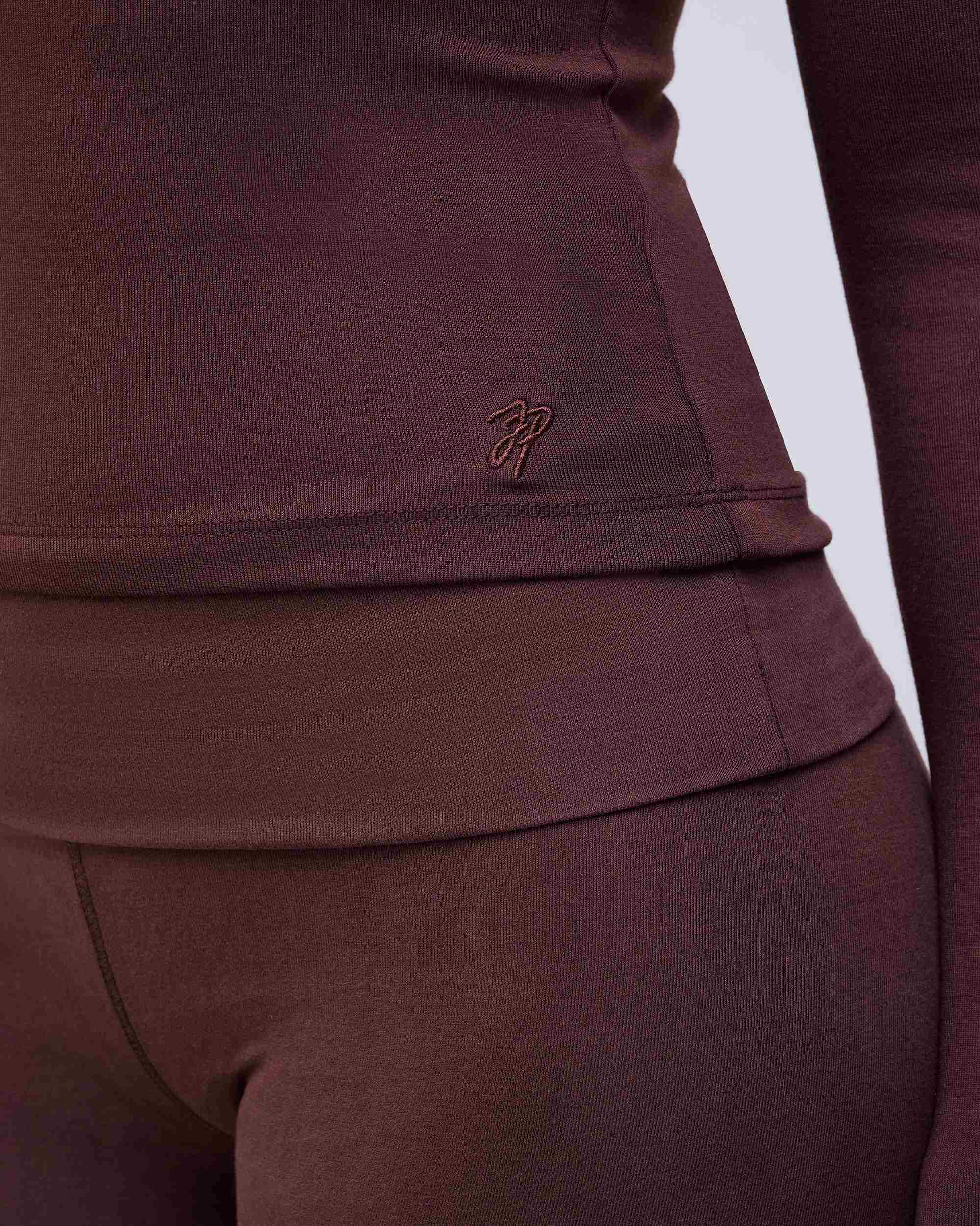 Tally - Pantalon retourné évasé