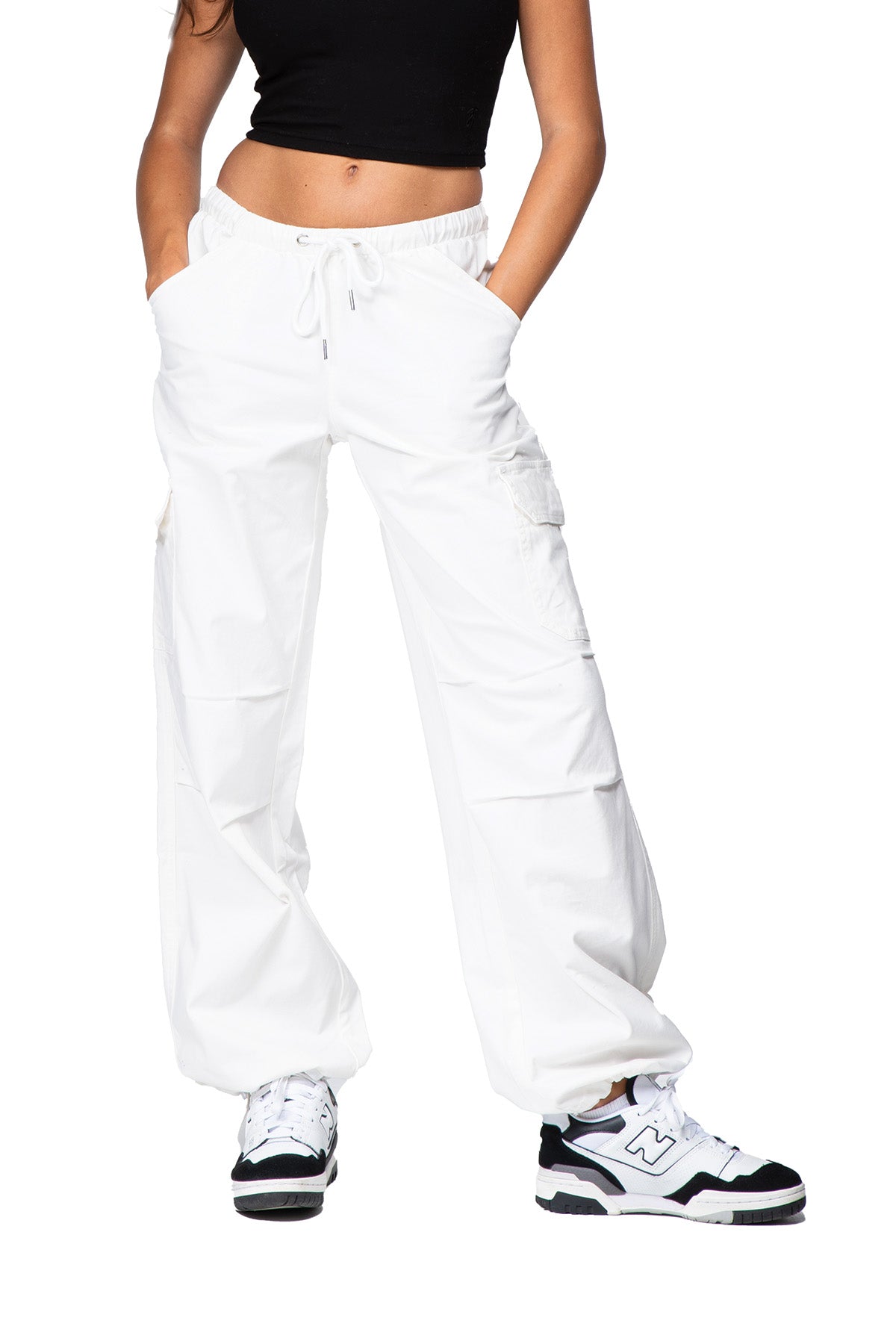 Etta - Twill Relaxed Parachute Pant