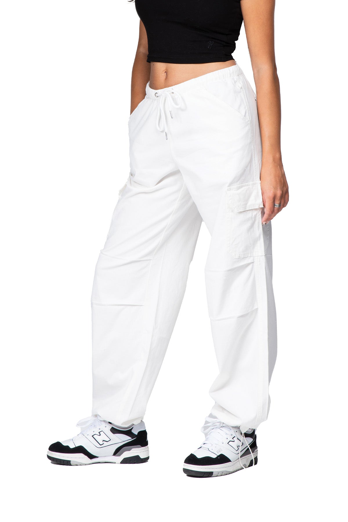 Etta - Twill Relaxed Parachute Pant