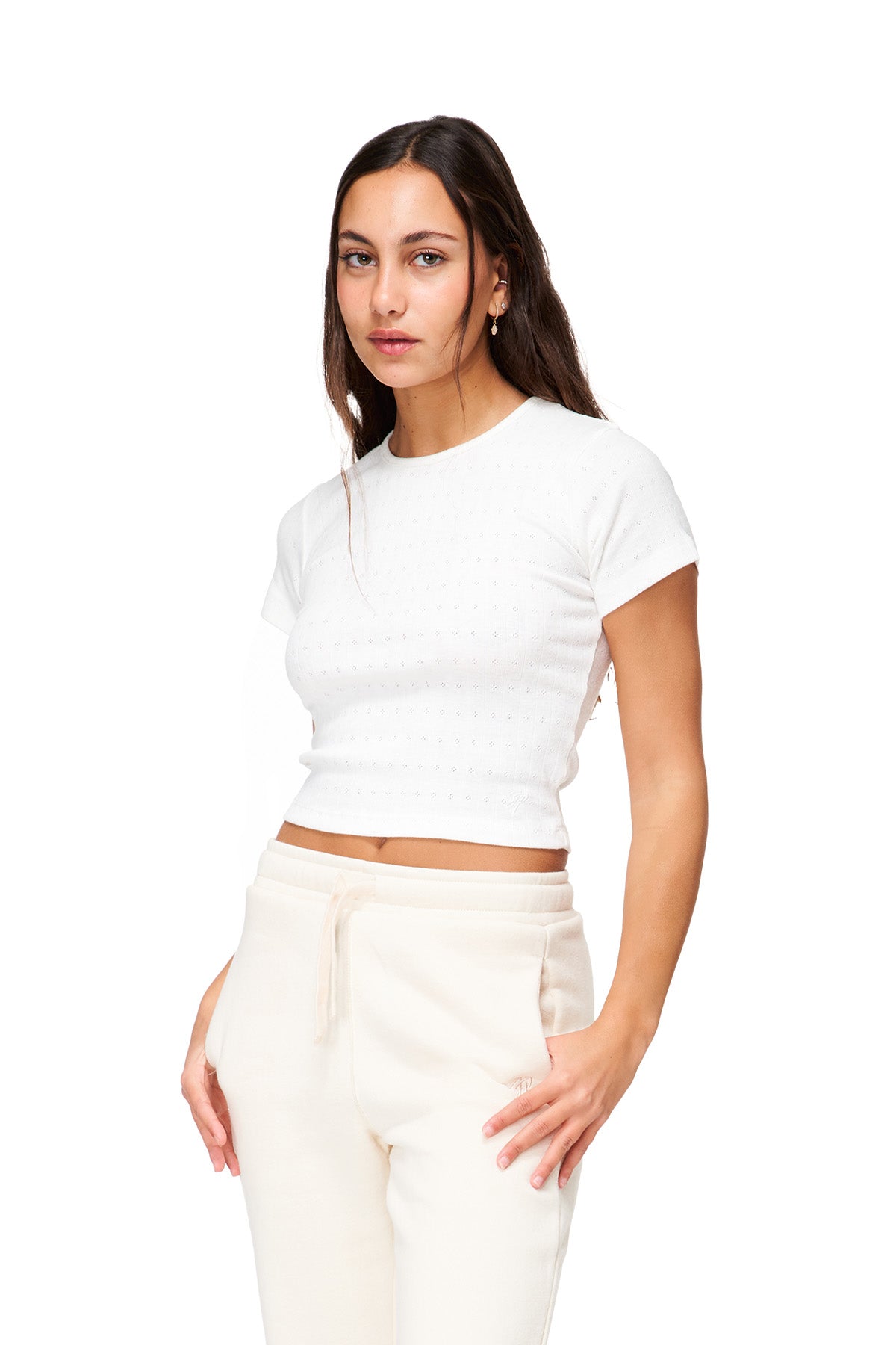 Palma - Rib Cropped T-Shirt