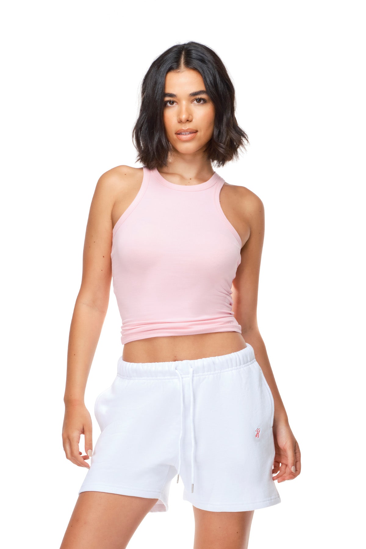 Fab - Fitted High Neck Tank Top