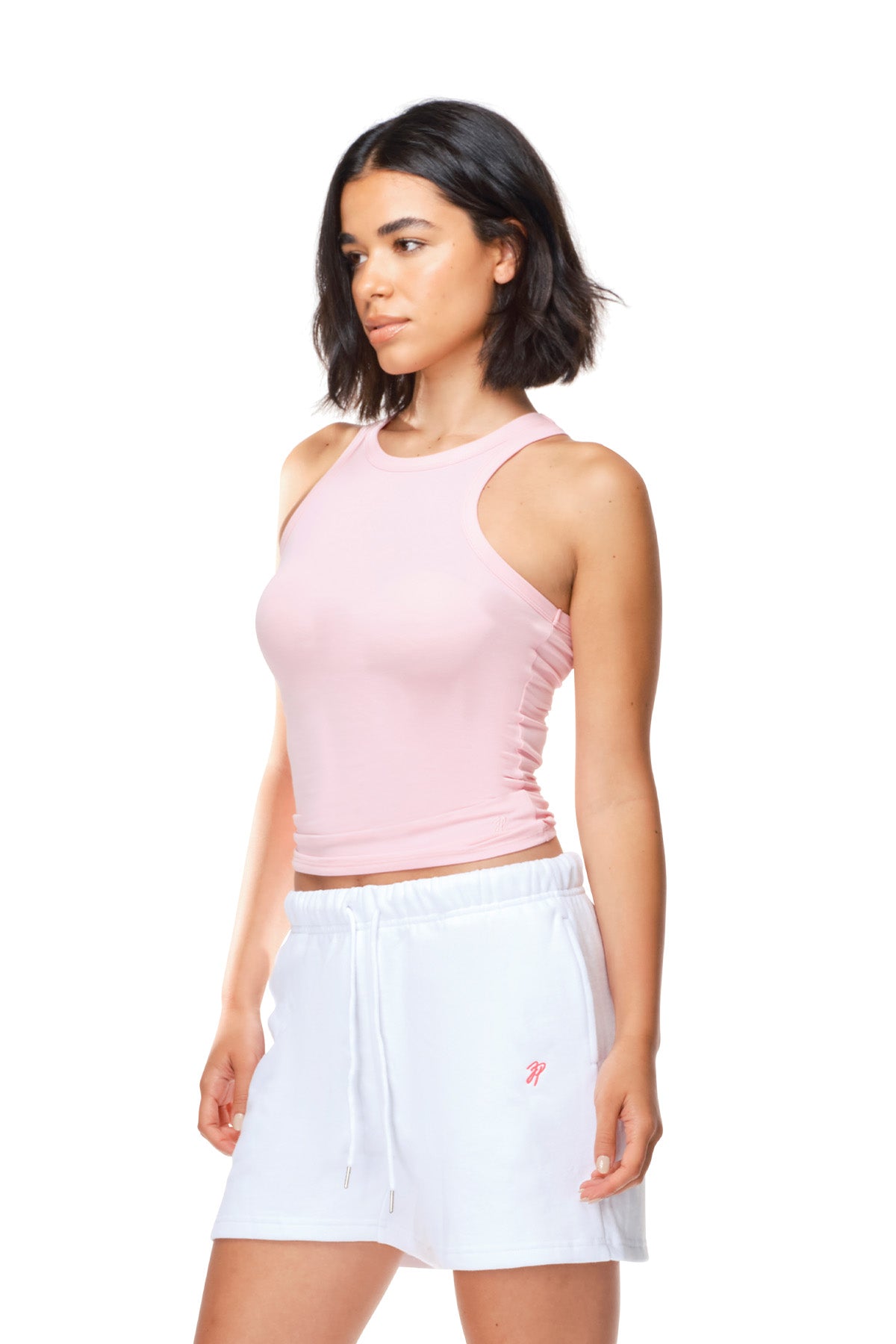 Fab - Fitted High Neck Tank Top
