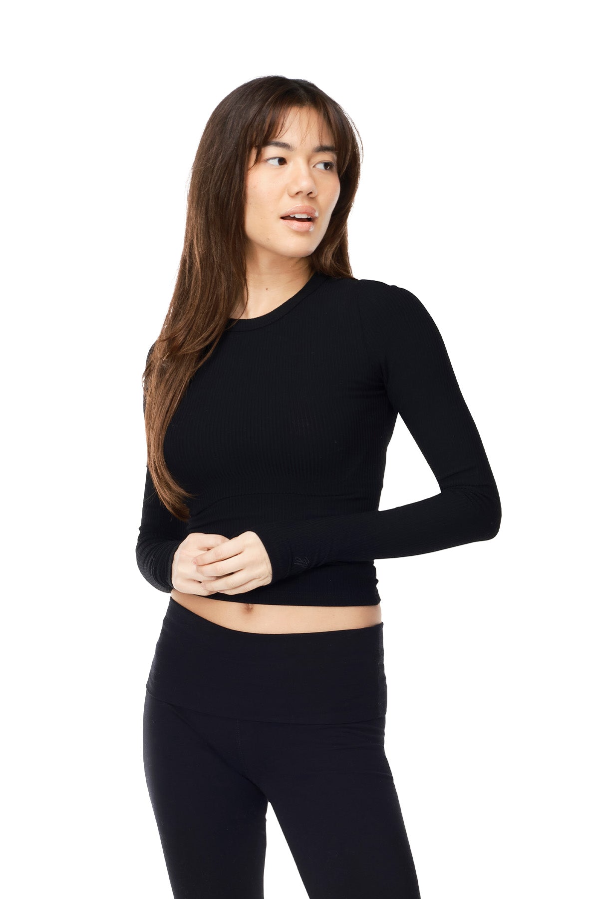 Faith - Fitted Ribbed Long Sleeve