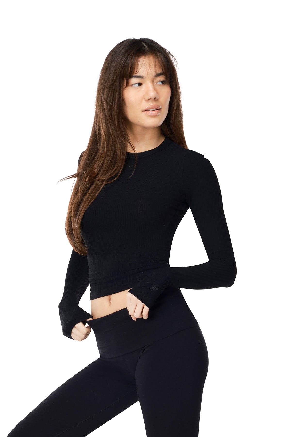 Faith - Fitted Ribbed Long Sleeve