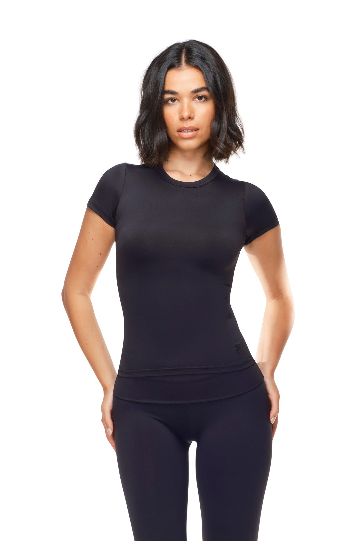 Irene - Fitted Crew Neck Tee