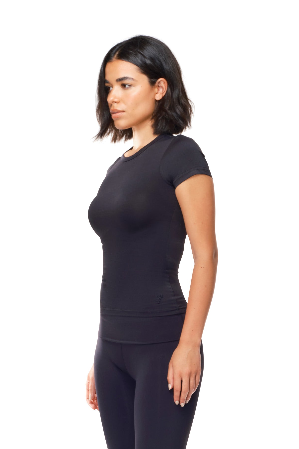 Irene - Fitted Crew Neck Tee