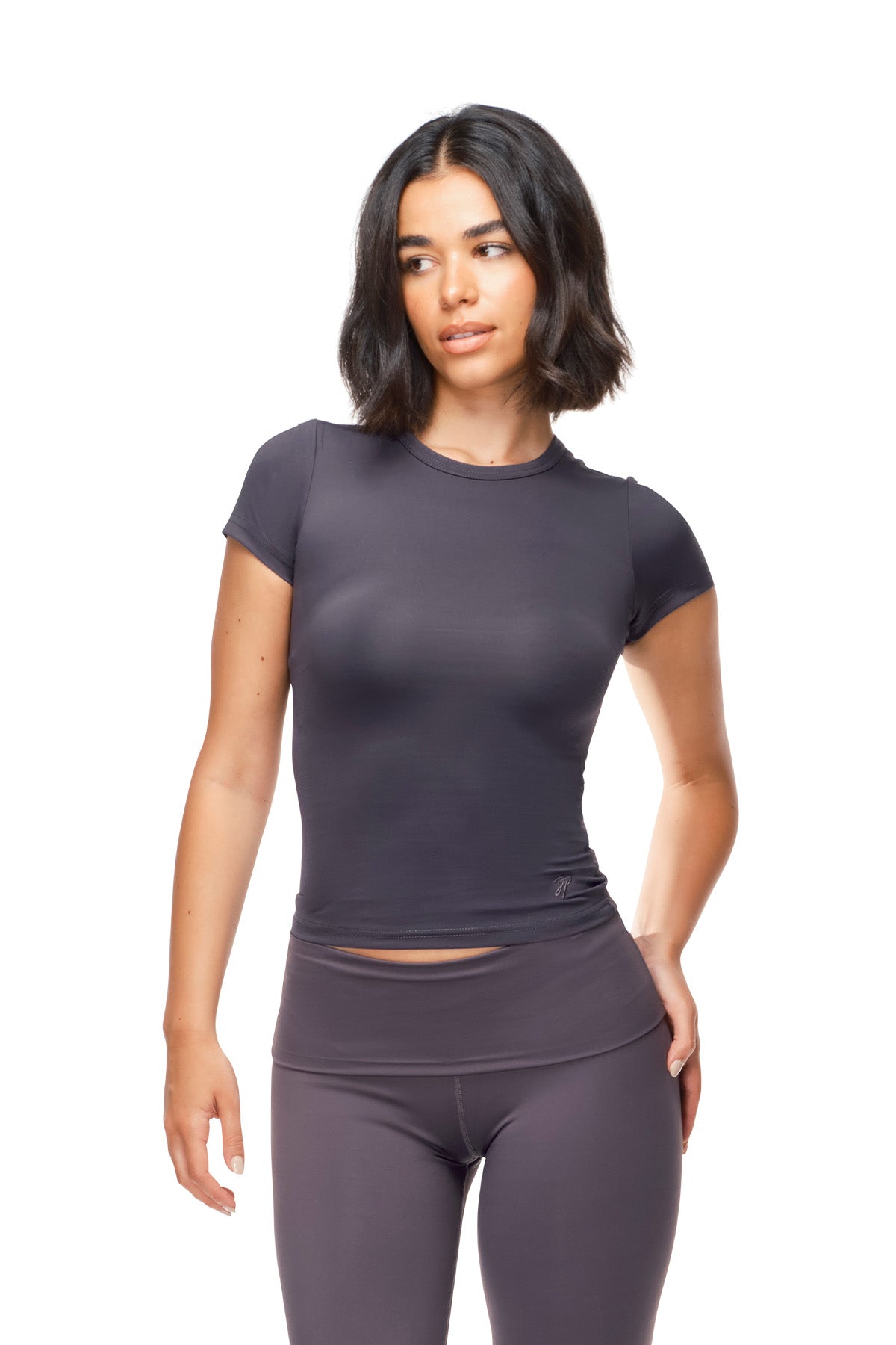 Irene - Fitted Crew Neck Tee