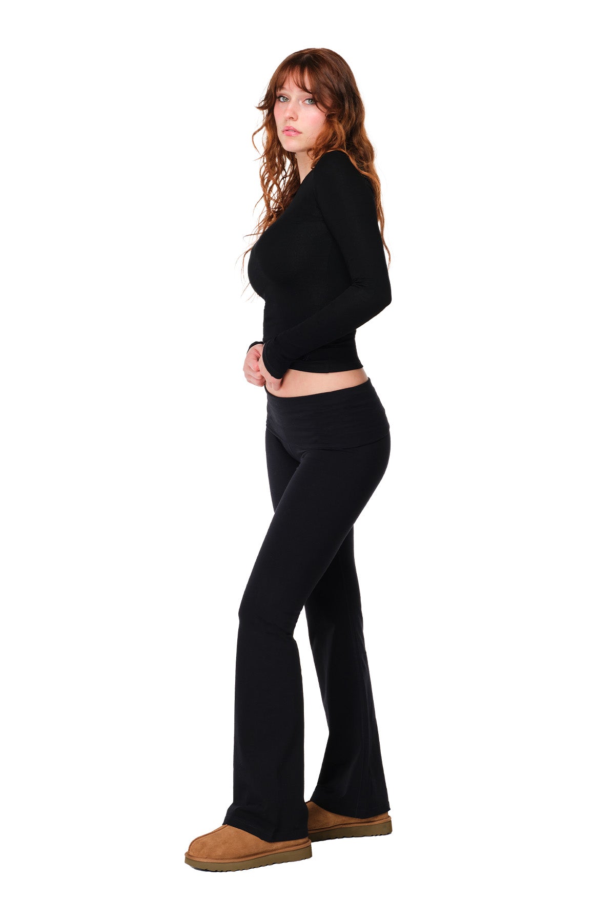 Tally - Flared Turnover Pant