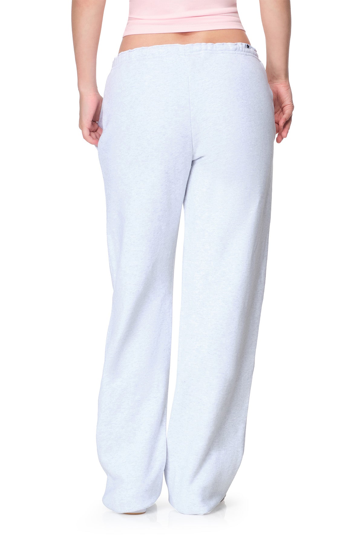 Gia - Relaxed-Fit Low-Rise Flared Sweatpants