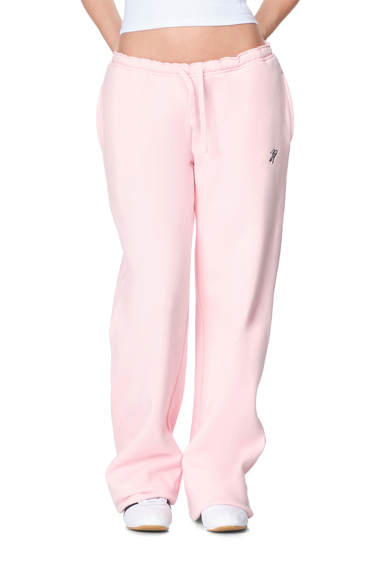 Gia - Relaxed-Fit Low-Rise Flared Sweatpants
