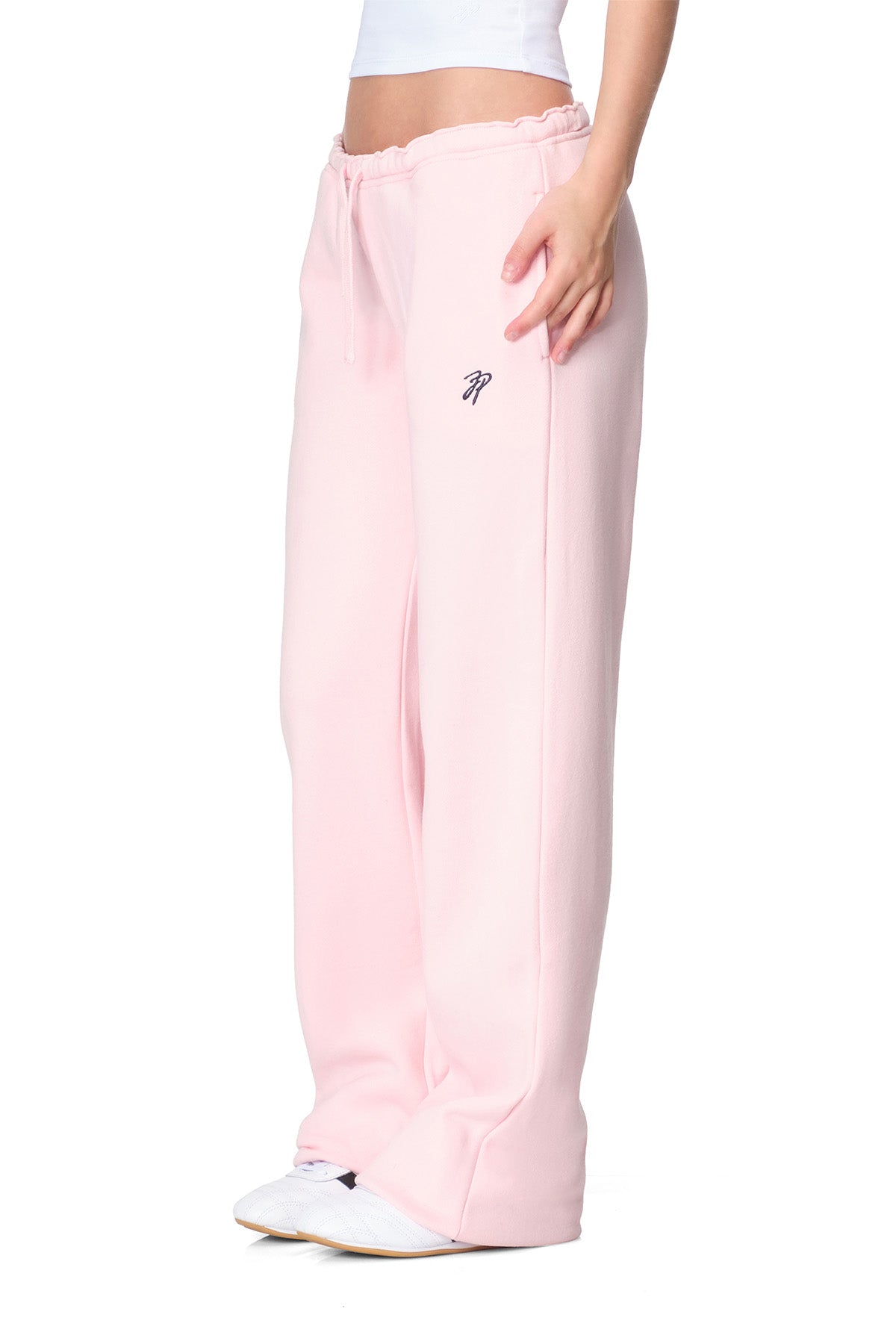 Gia - Relaxed-Fit Low-Rise Flared Sweatpants