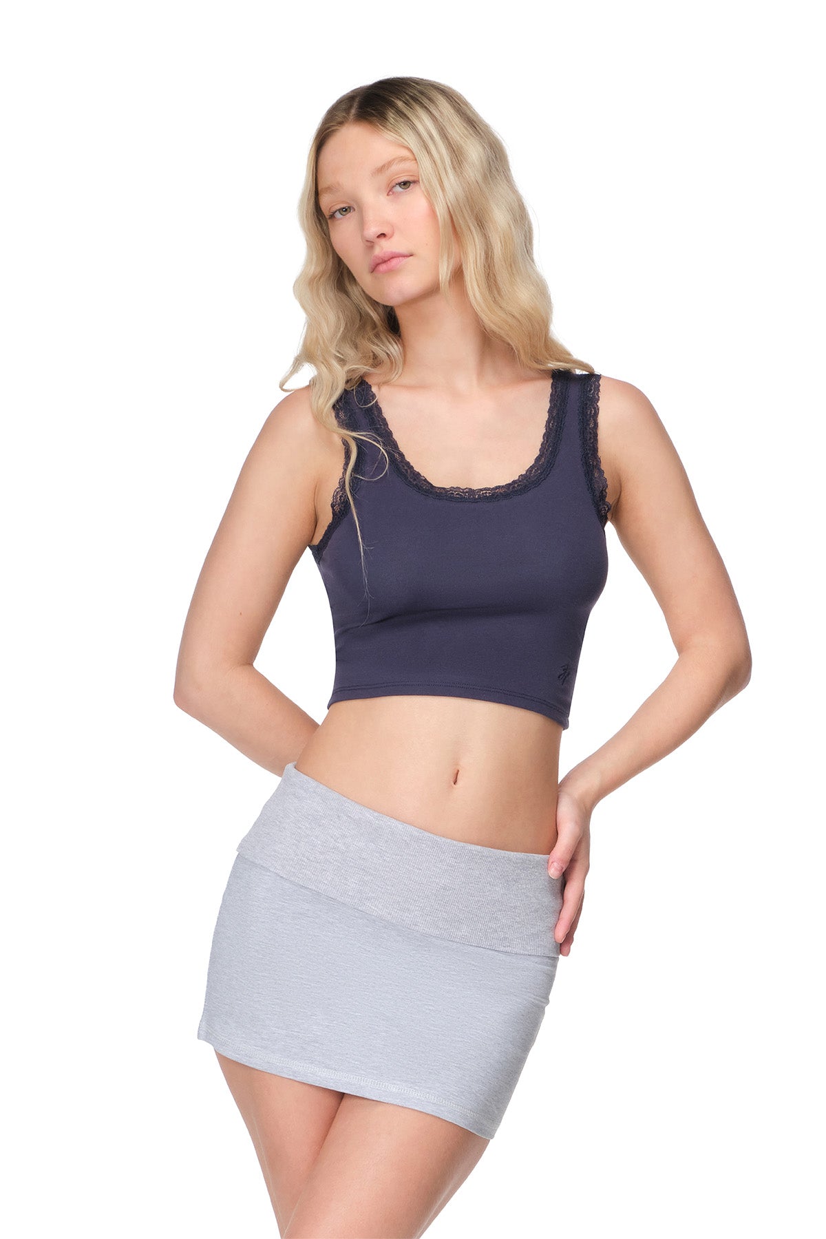 Blair - Fitted Scoop Neck Sleeveless Top
