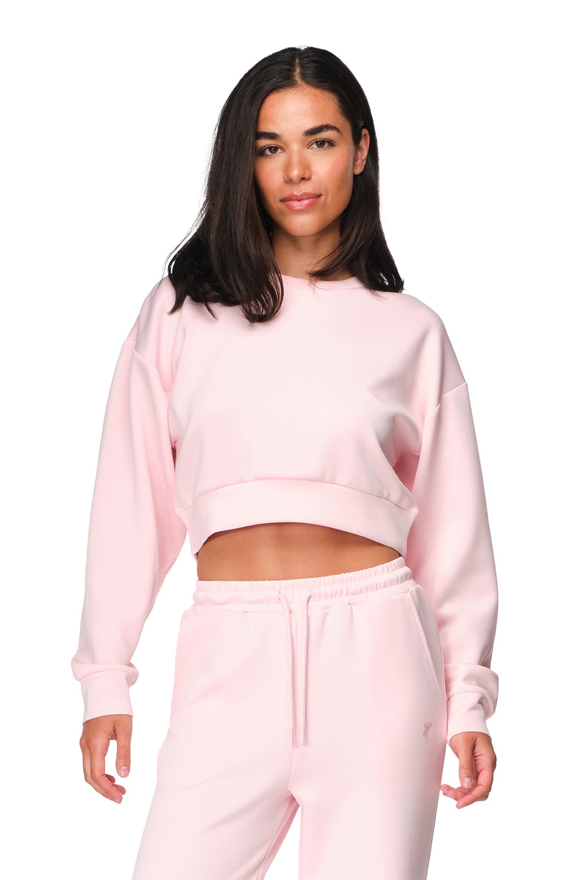 Elsa - Relaxed-Fit Cropped Crew Neck Sweater