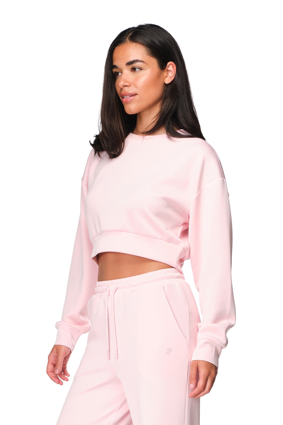 Elsa - Relaxed-Fit Cropped Crew Neck Sweater