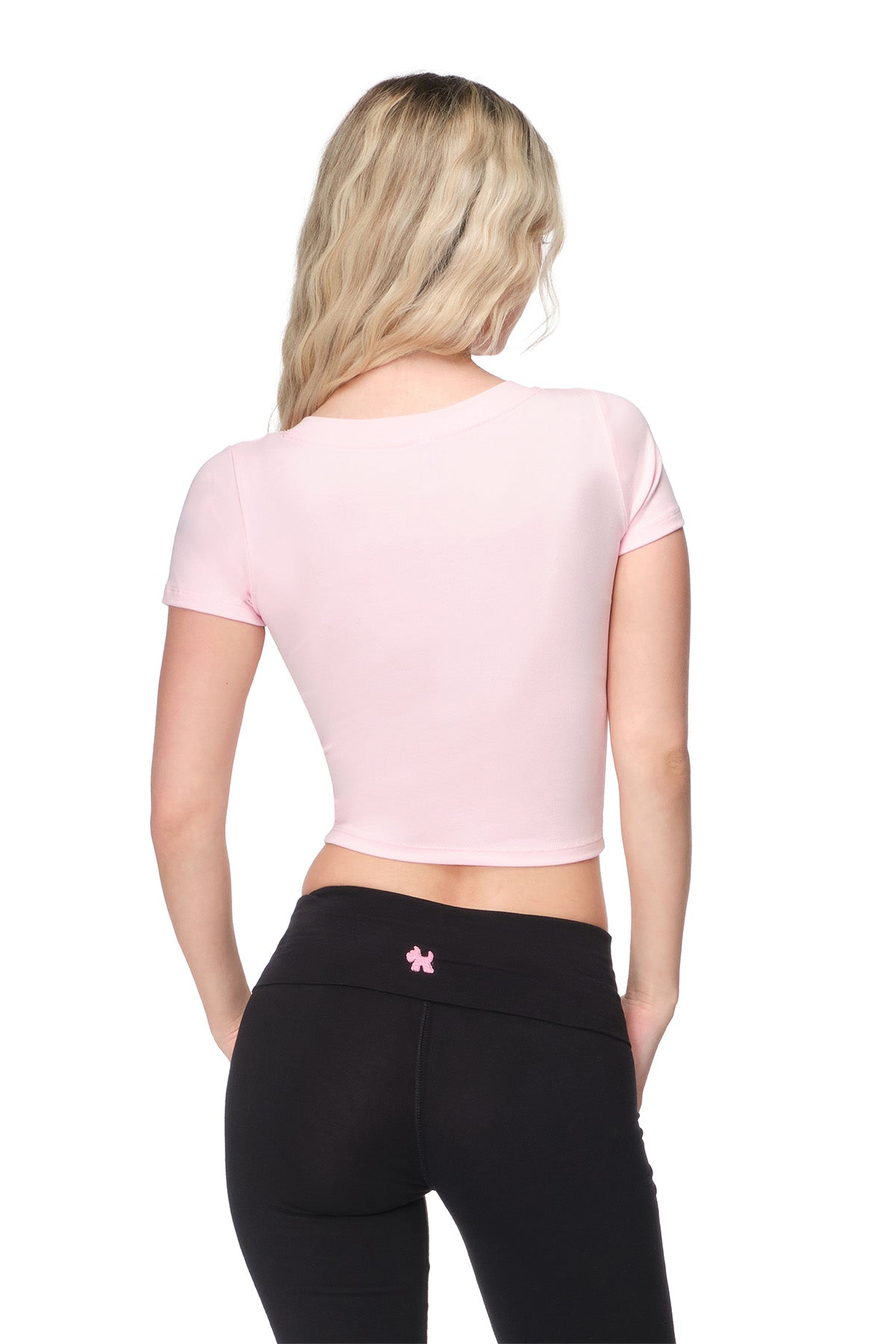 Hallie - Fitted V-Neck T-Shirt