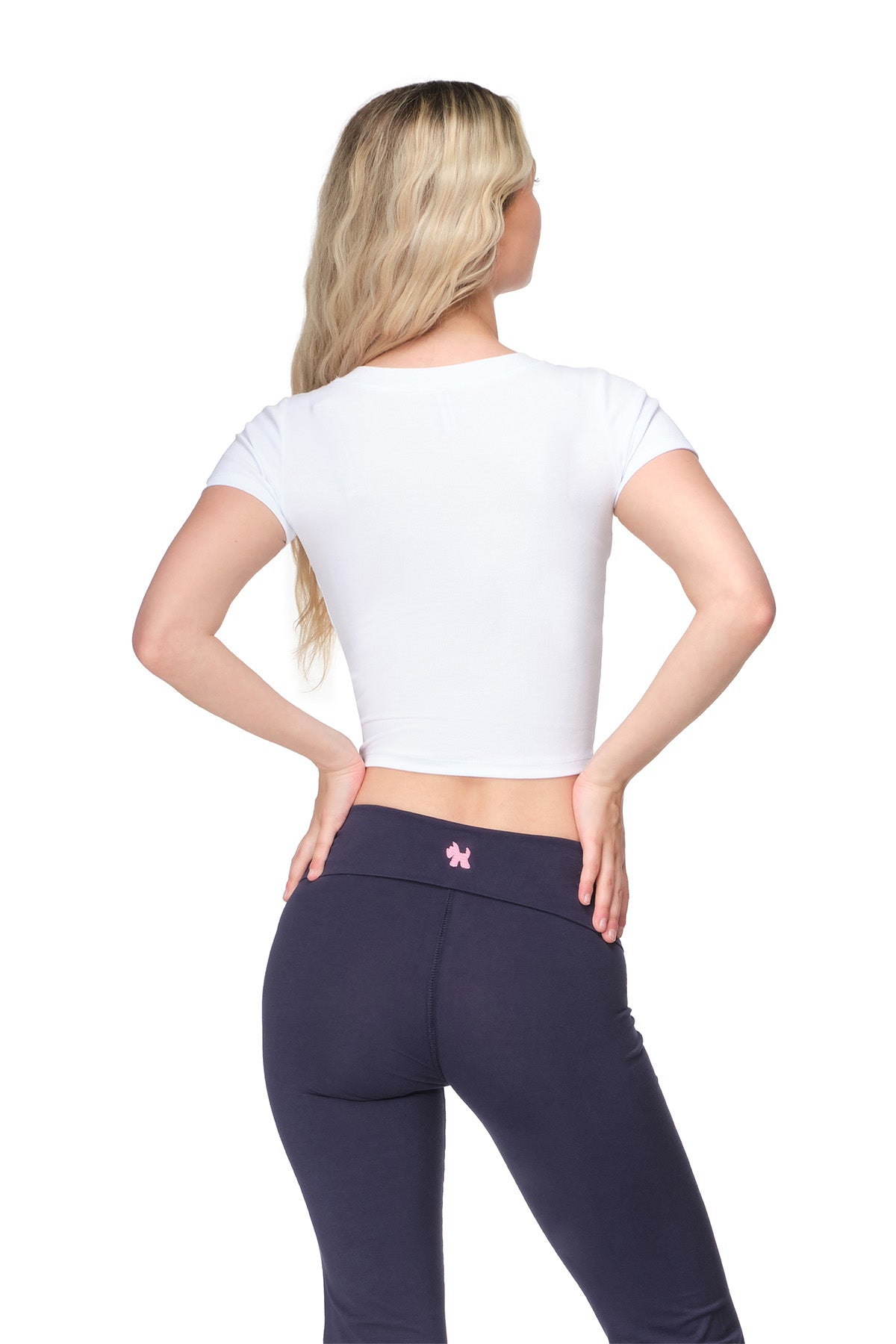 Hallie - Fitted V-Neck T-Shirt