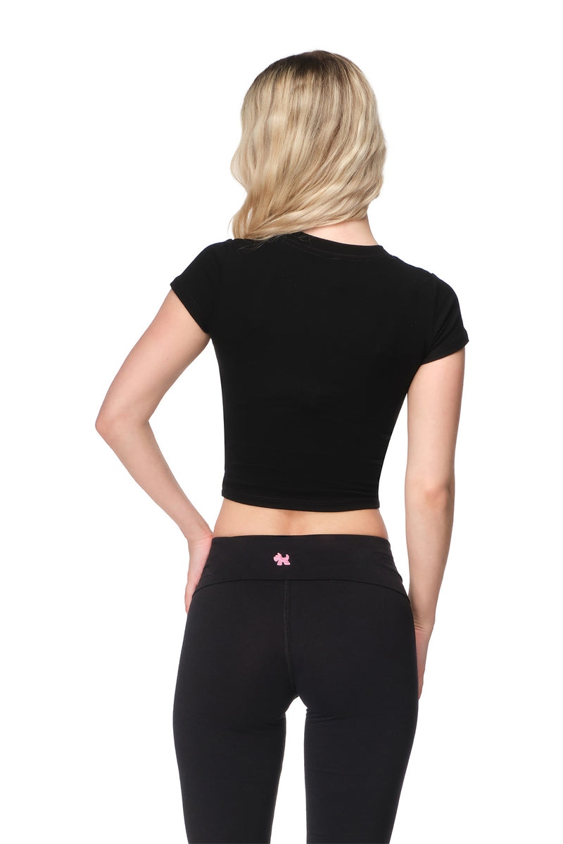 Kalani – T-shirt ajusté à col rond