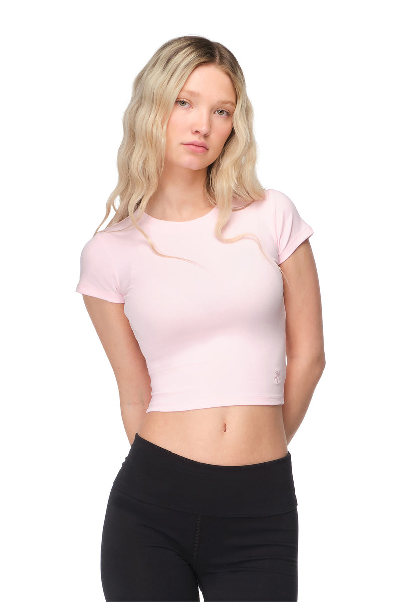 Kalani – T-shirt ajusté à col rond