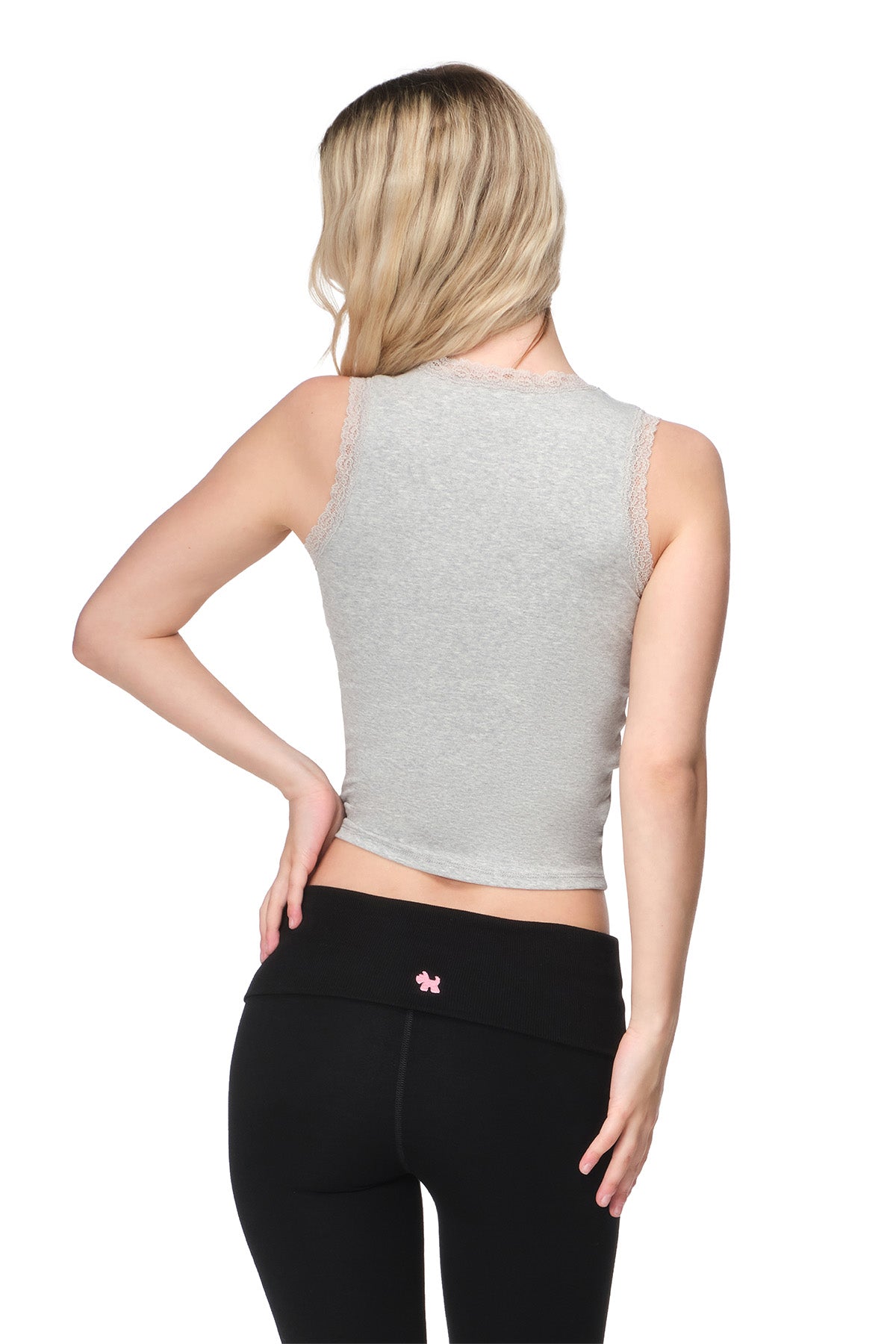 Karla - Fitted V-Neck Sleeveless Top