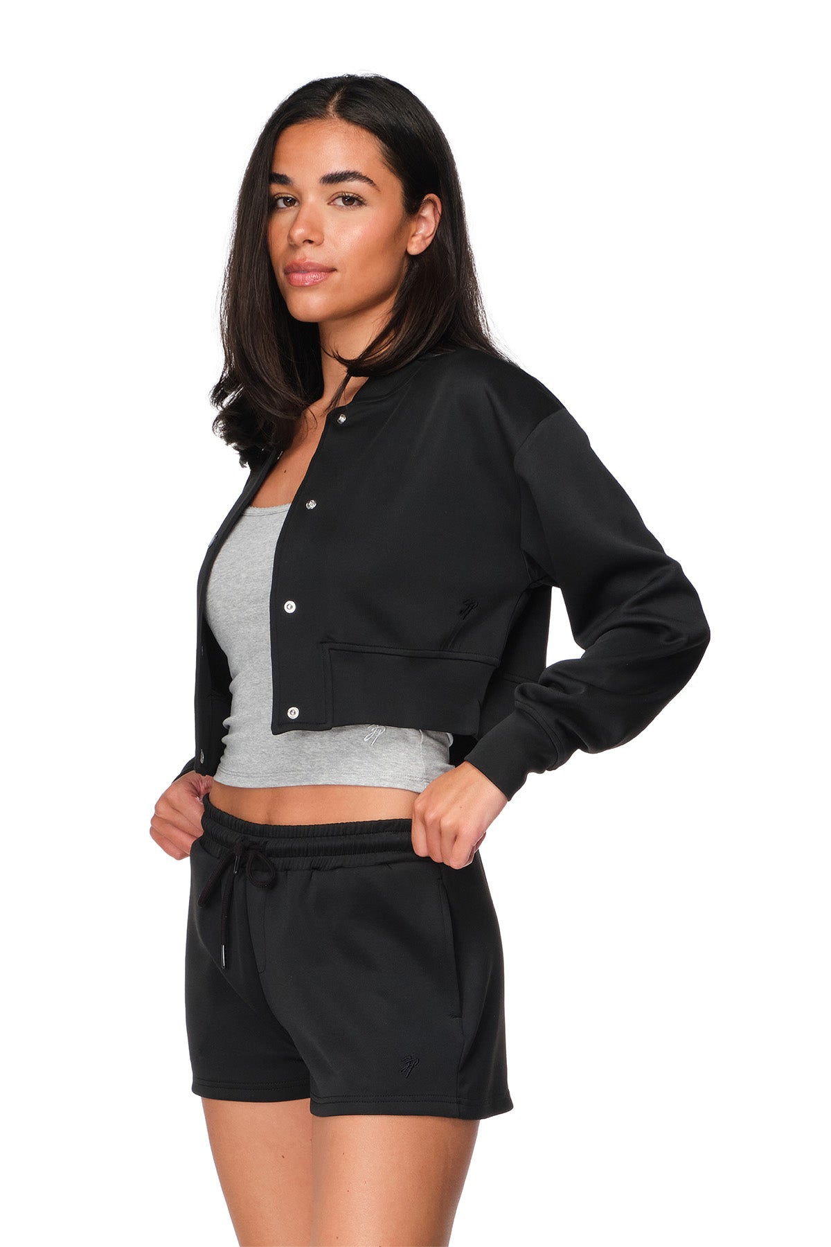 Lea - Semi-Fitted Bomber Jacket