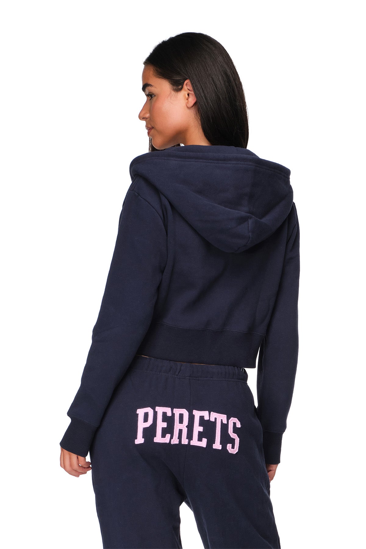 Lyra - Relaxed-Fit Cropped Zip-Up Hoodie