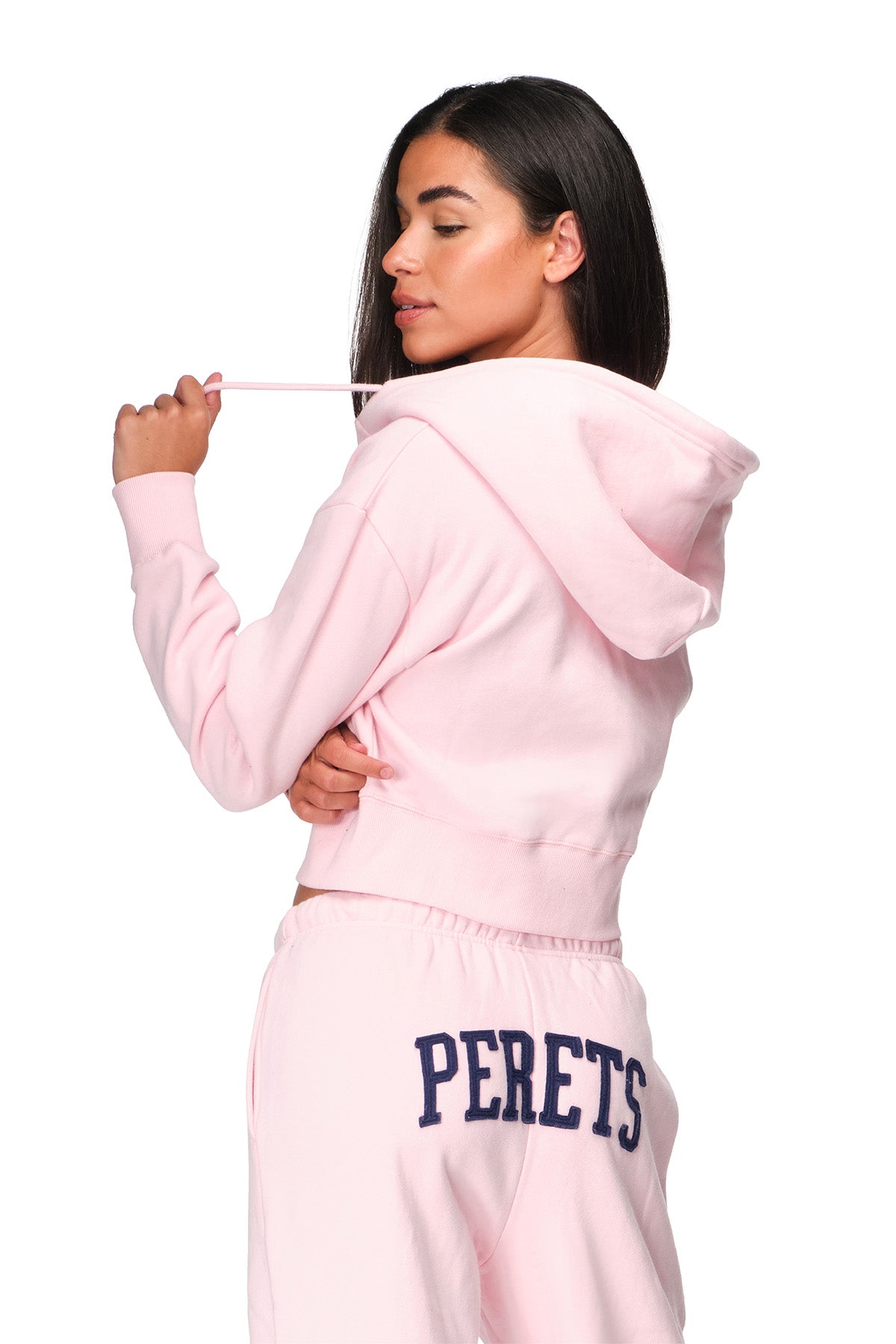 Lyra - Relaxed-Fit Cropped Zip-Up Hoodie