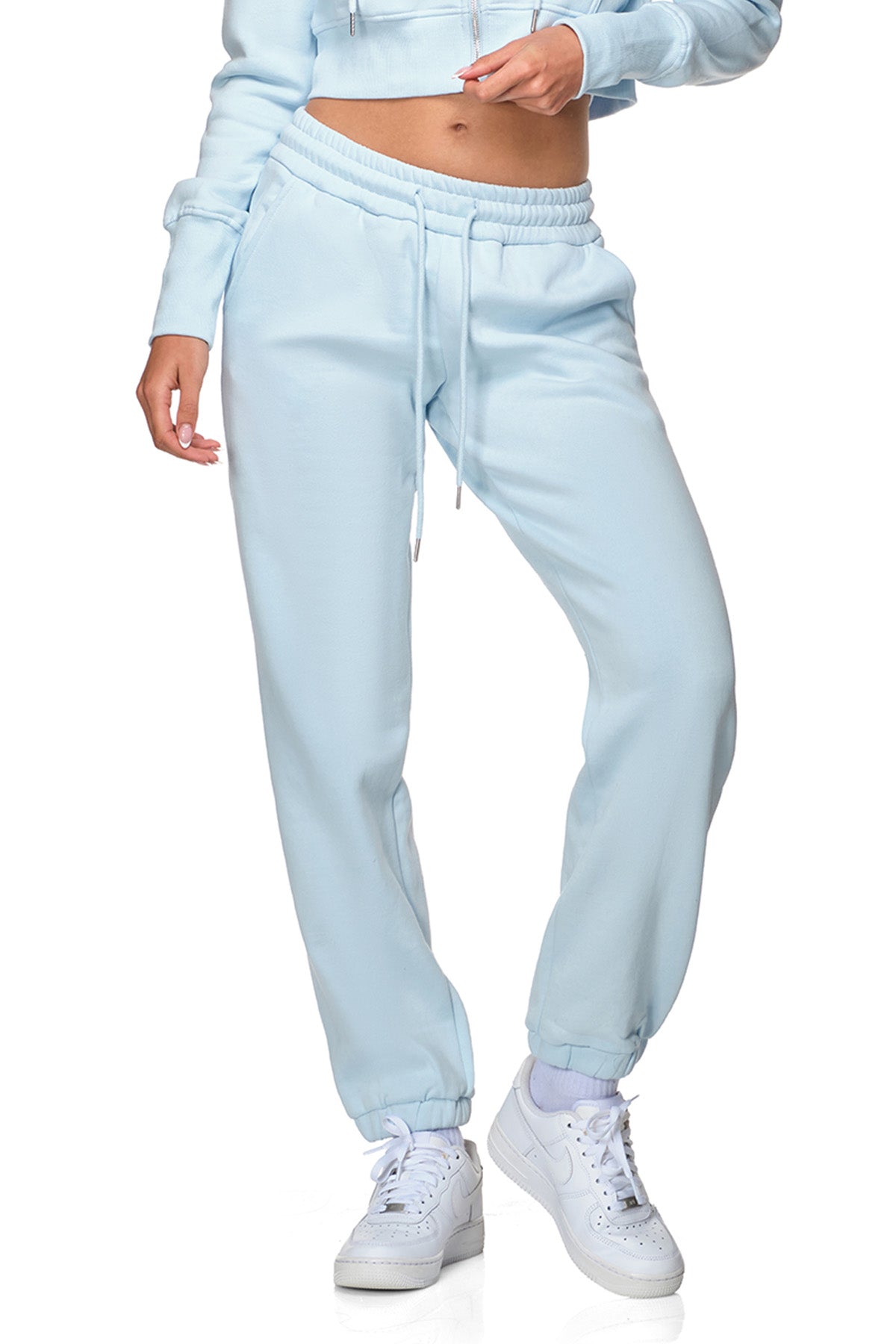 Nona – Pantalon ouaté semi-ajusté