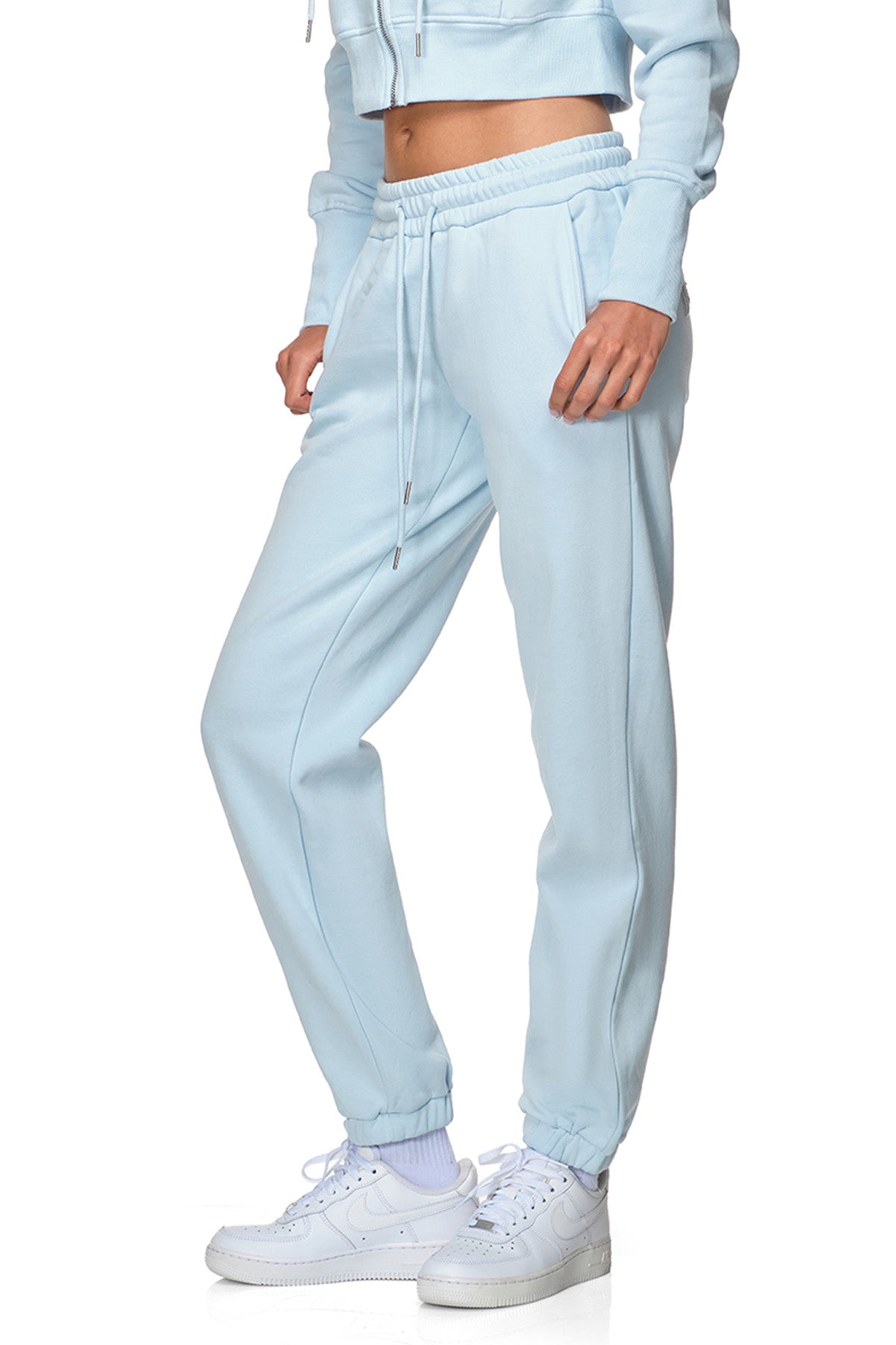 Nona – Pantalon ouaté semi-ajusté