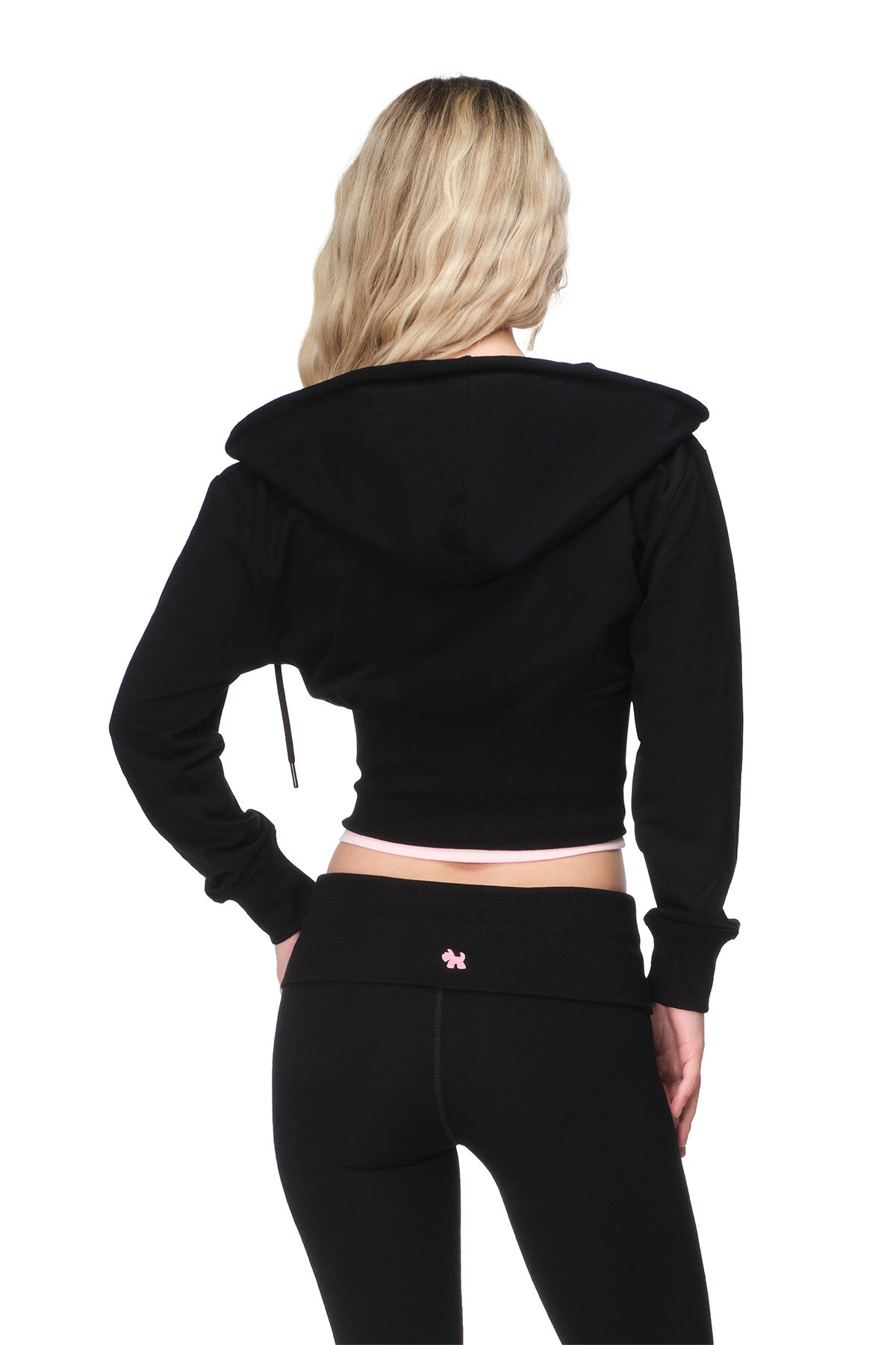 Nyla - Semi-Relaxed Cropped Zip-up Hoodie