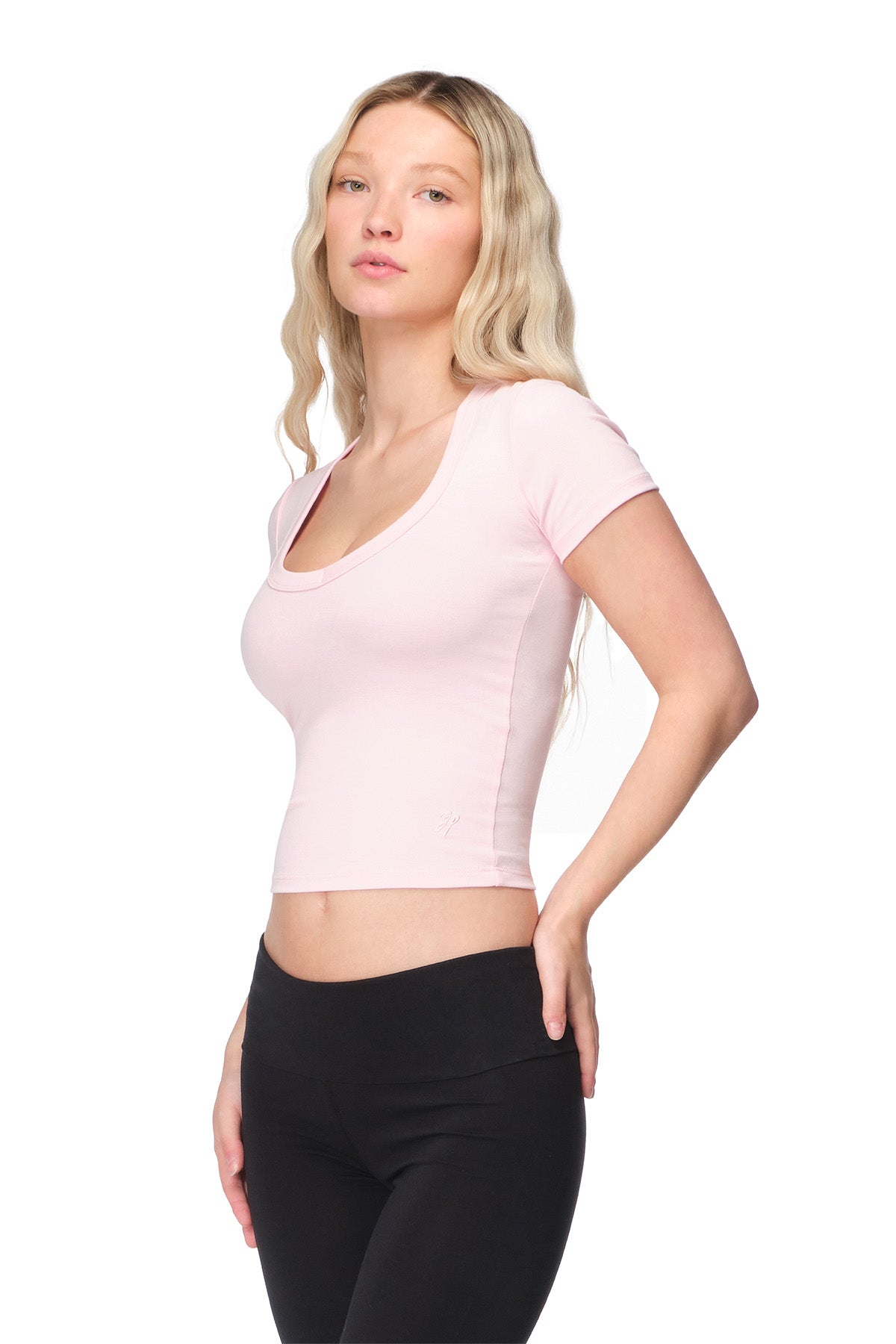 Ray - Fitted Deep V-Neck Tee