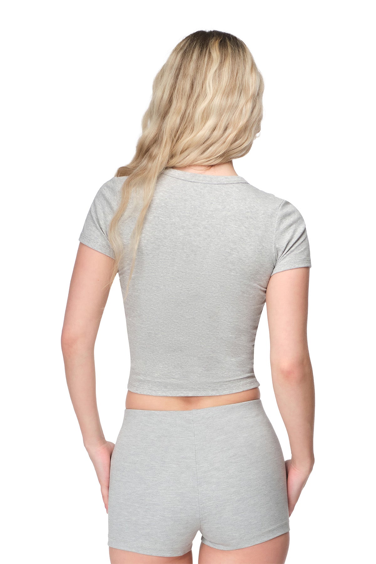 Ray - Fitted Deep V-Neck Tee