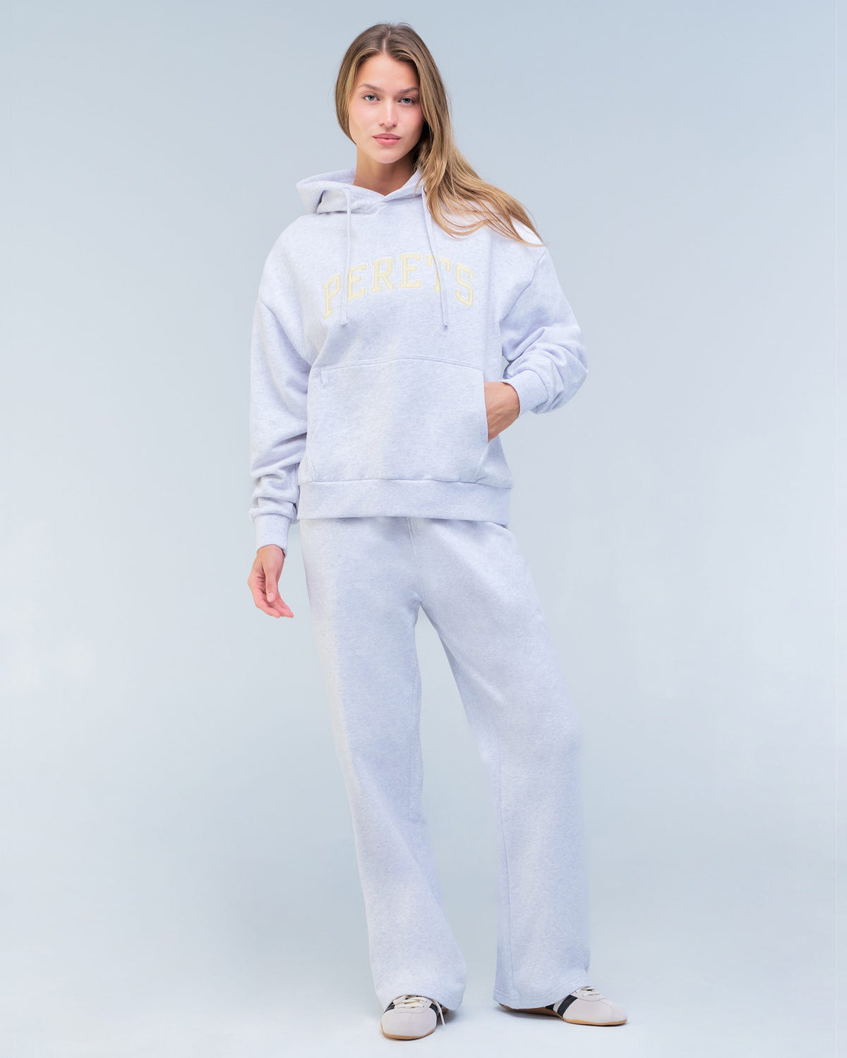 Bianca - Pantalon à jambe large coupe décontractée