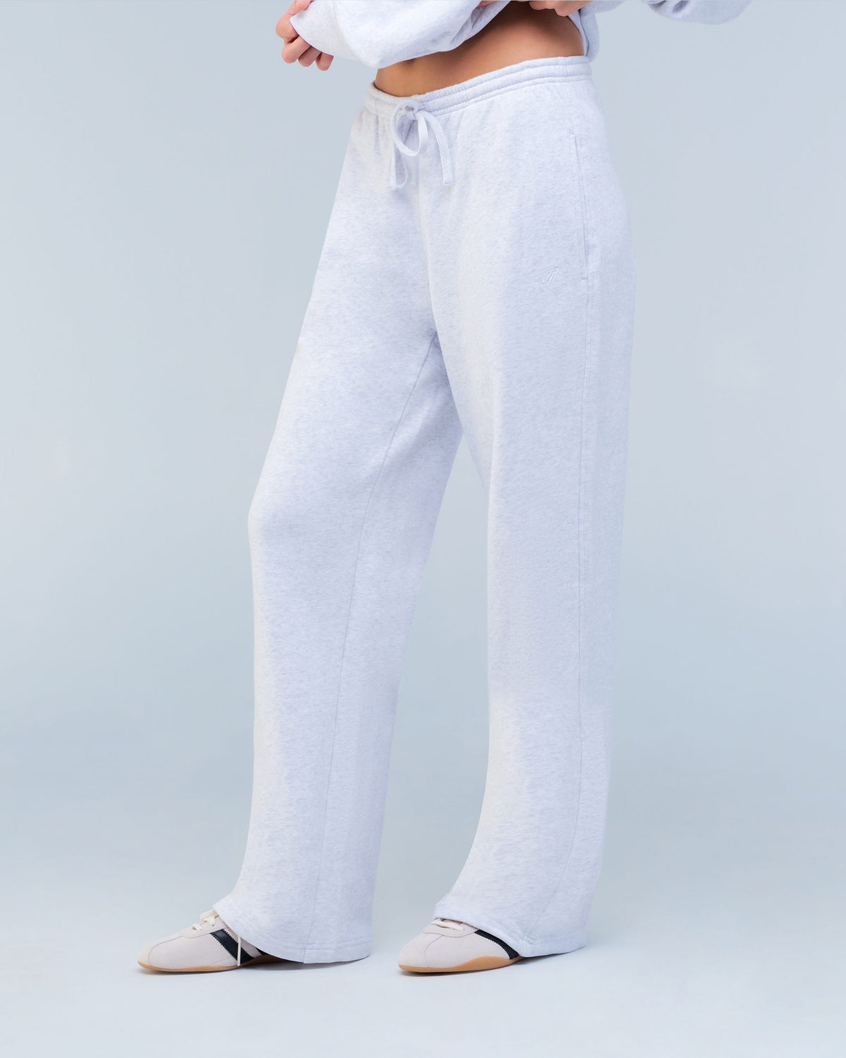 Bianca - Pantalon à jambe large coupe décontractée