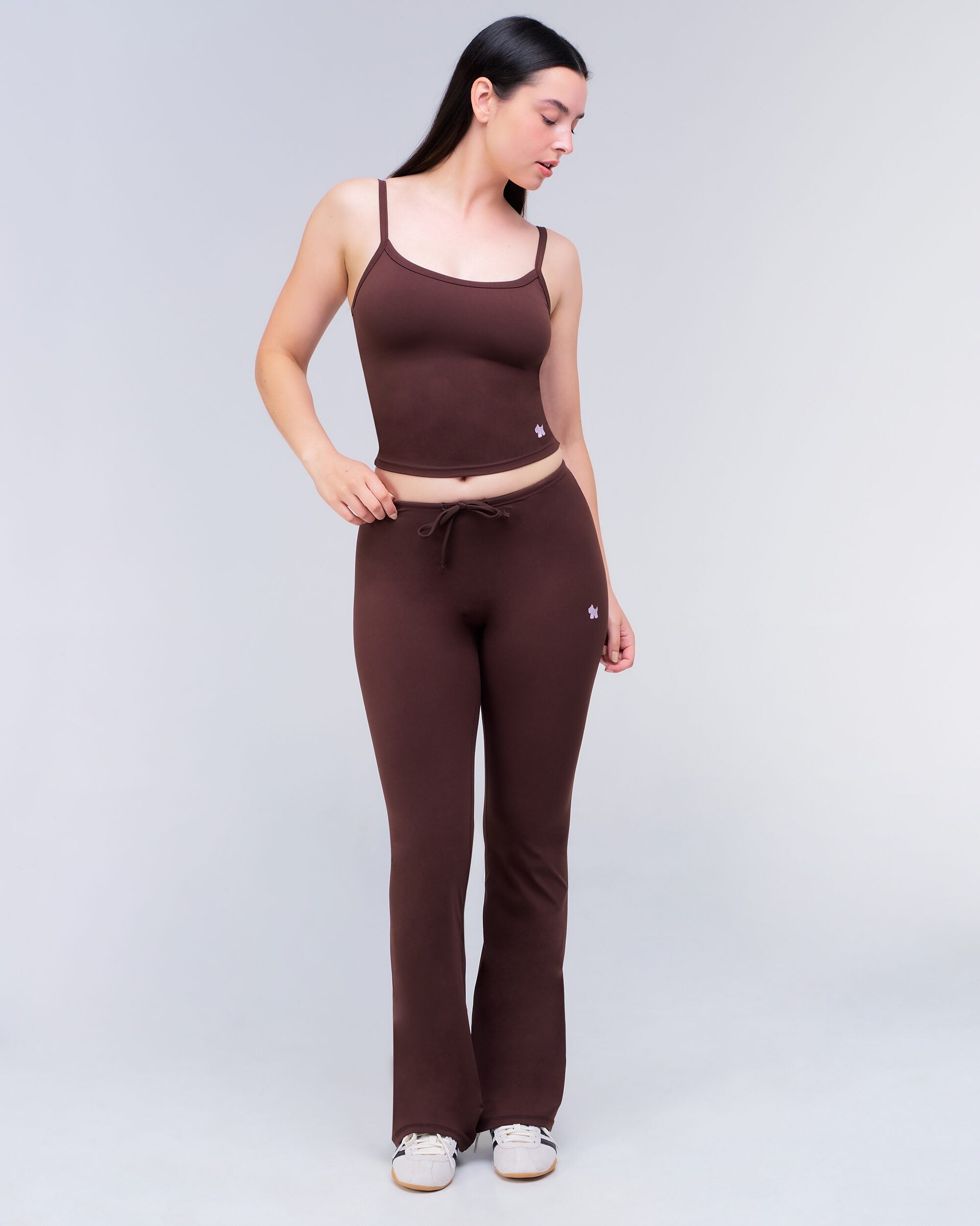 Brynn Fitted Camisole in Auburn - front