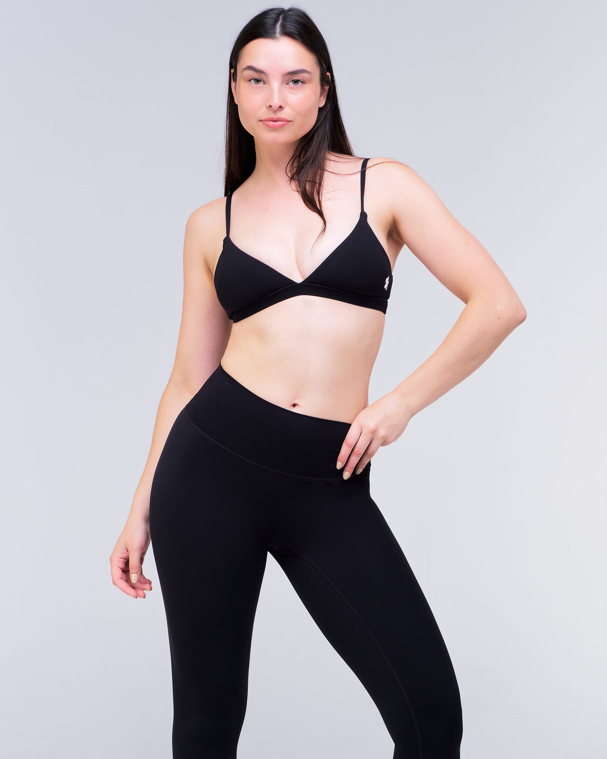 Denver Fitted Bralette in Black - full look