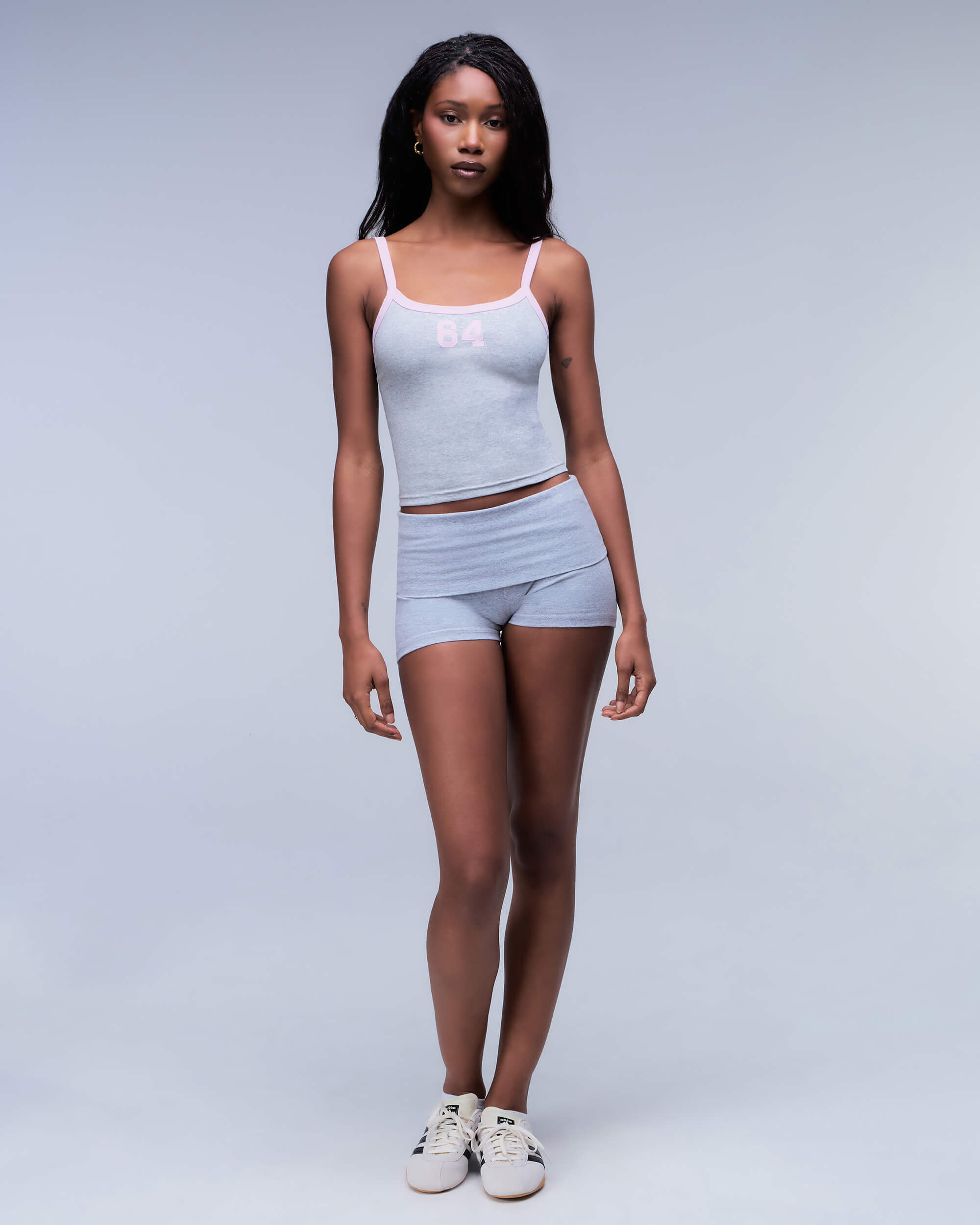 Emmett – Shorts ajustés avec taille à revers