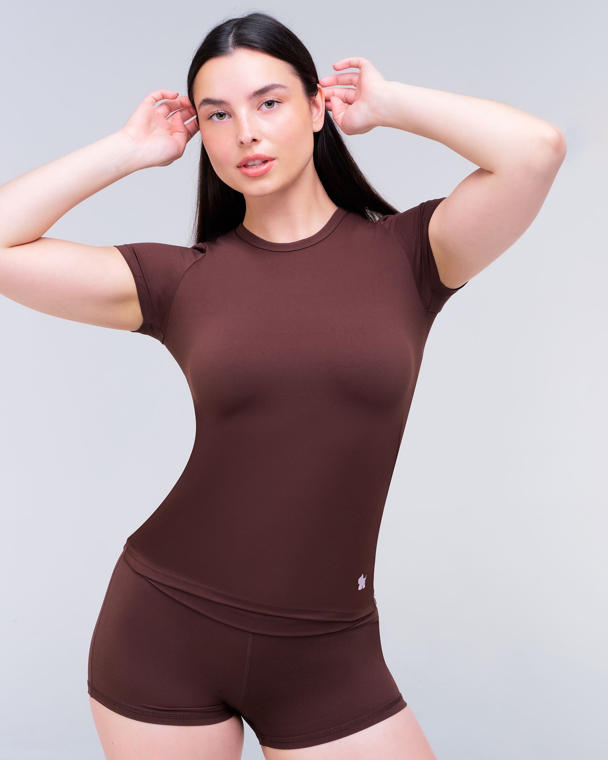 Irene - Fitted Crew Neck Tee