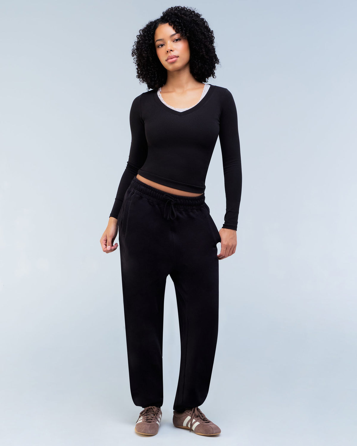 Jordan - High Rise Loose Fit Joggers