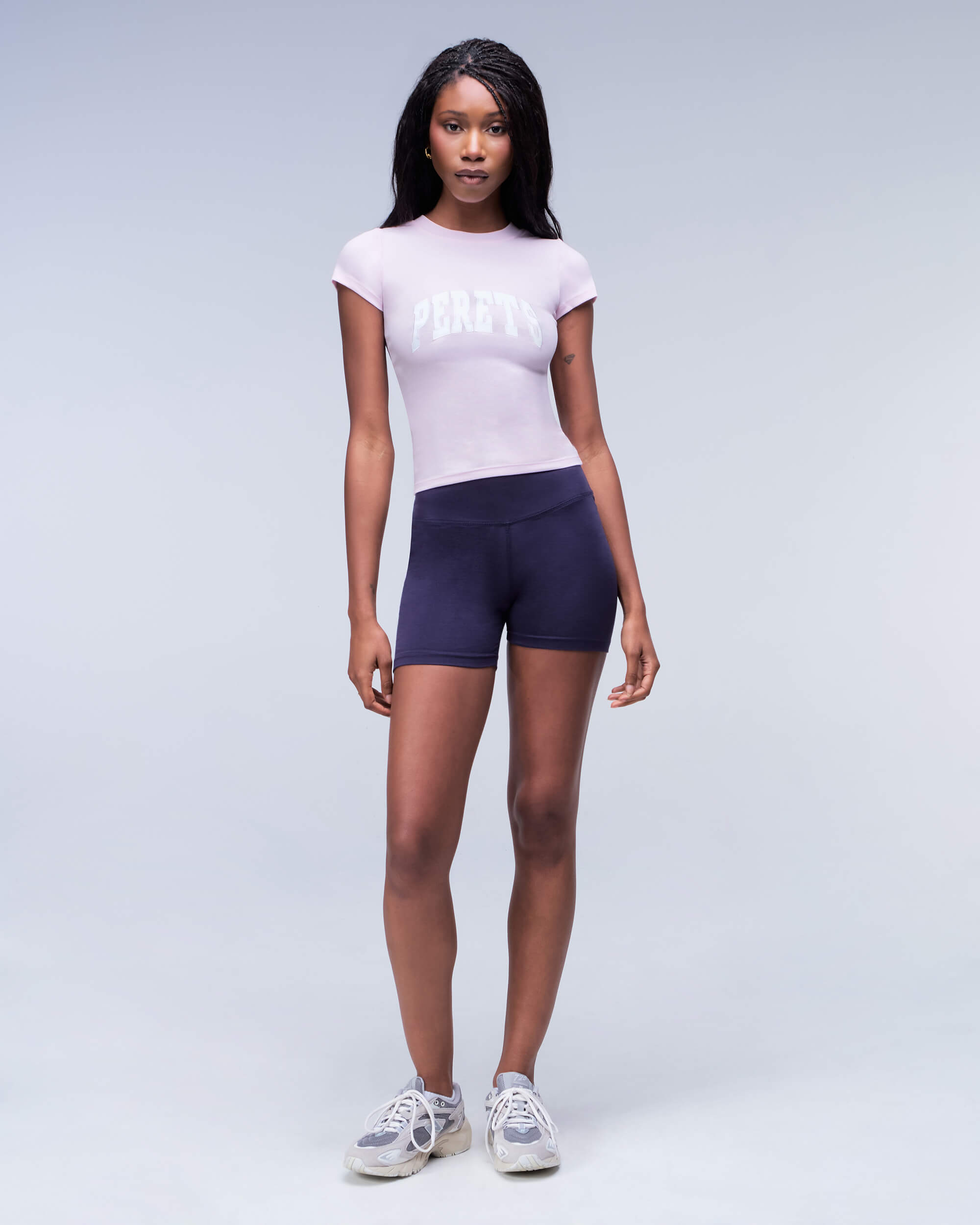 Novah Fitted Crew Neck Tee