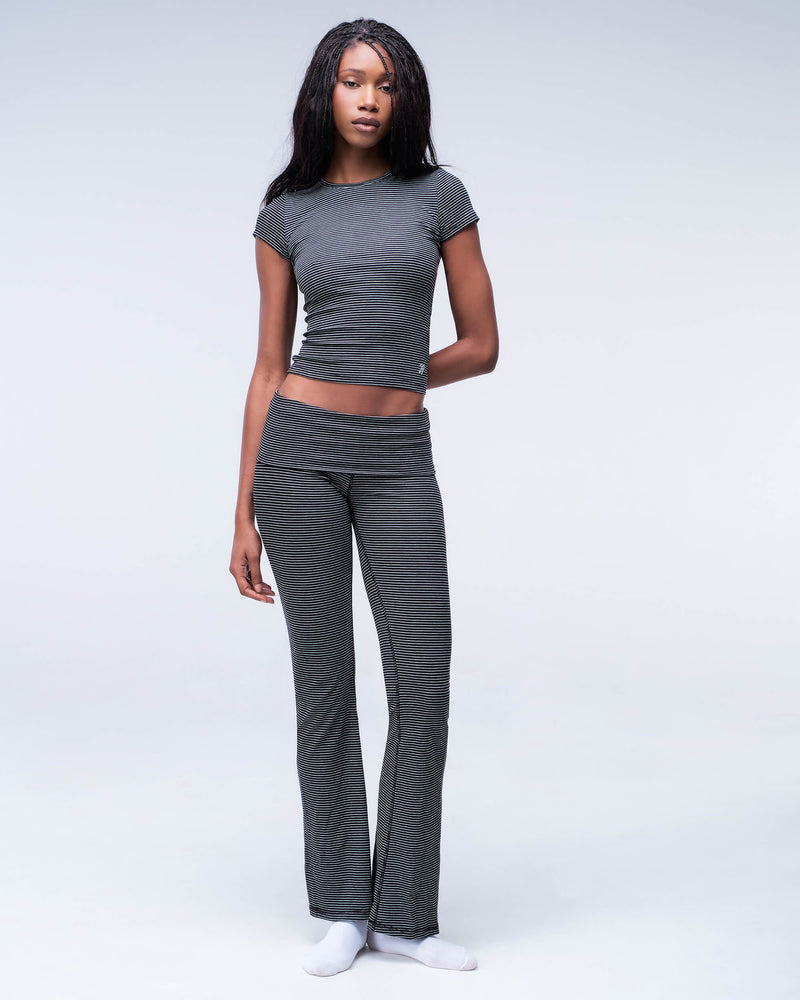 Quincy - Pantalon ajusté à taille repliable