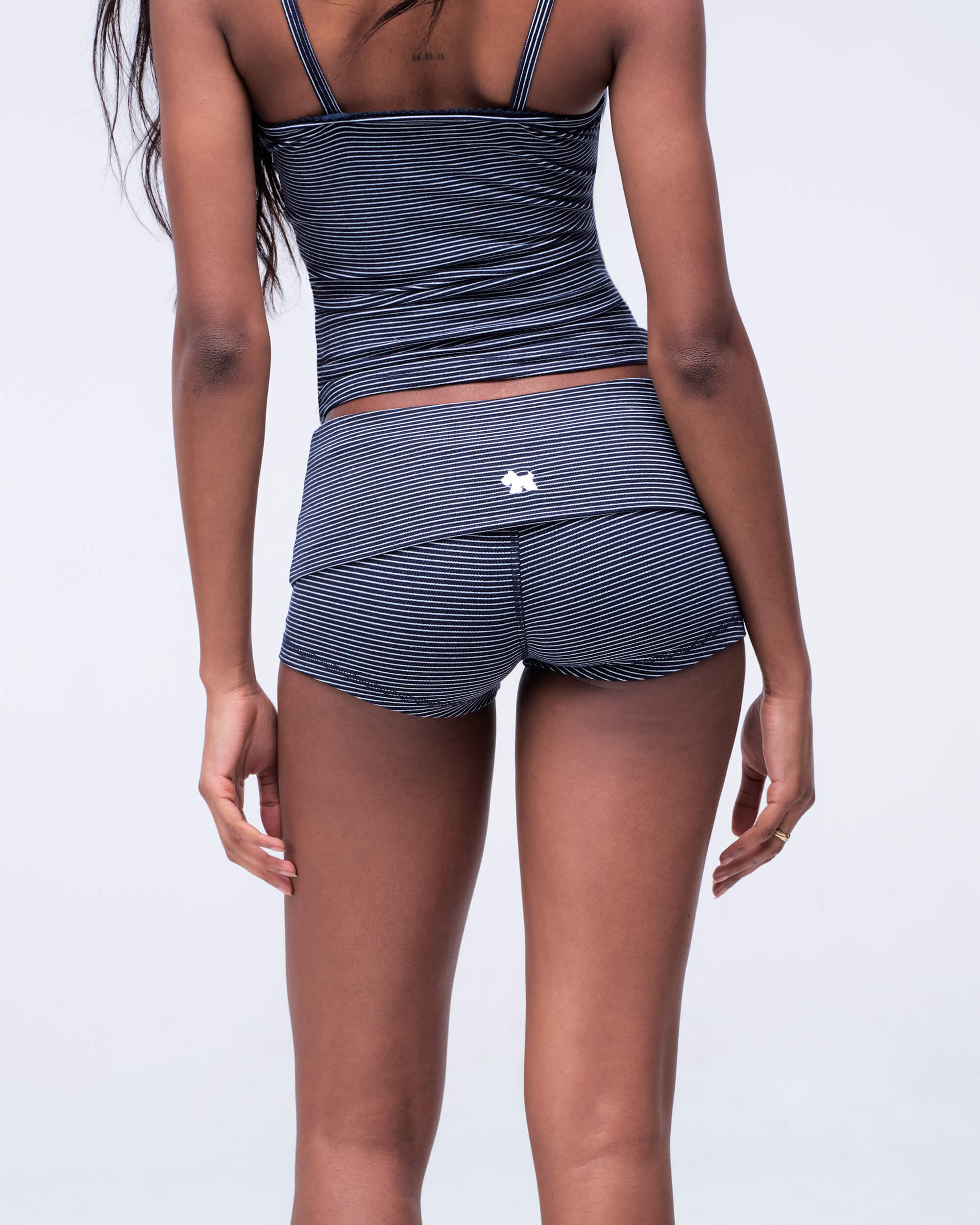 Sayer - Short ajusté à taille repliable