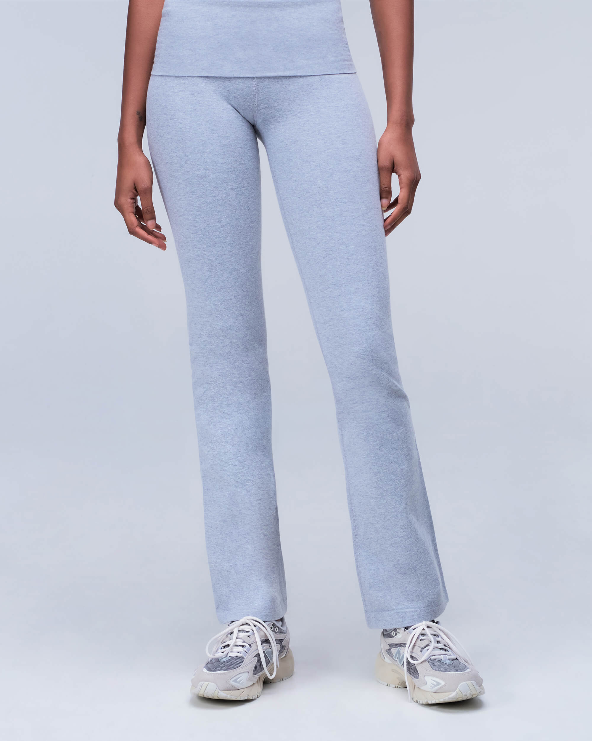 Tally - Pantalon retourné évasé