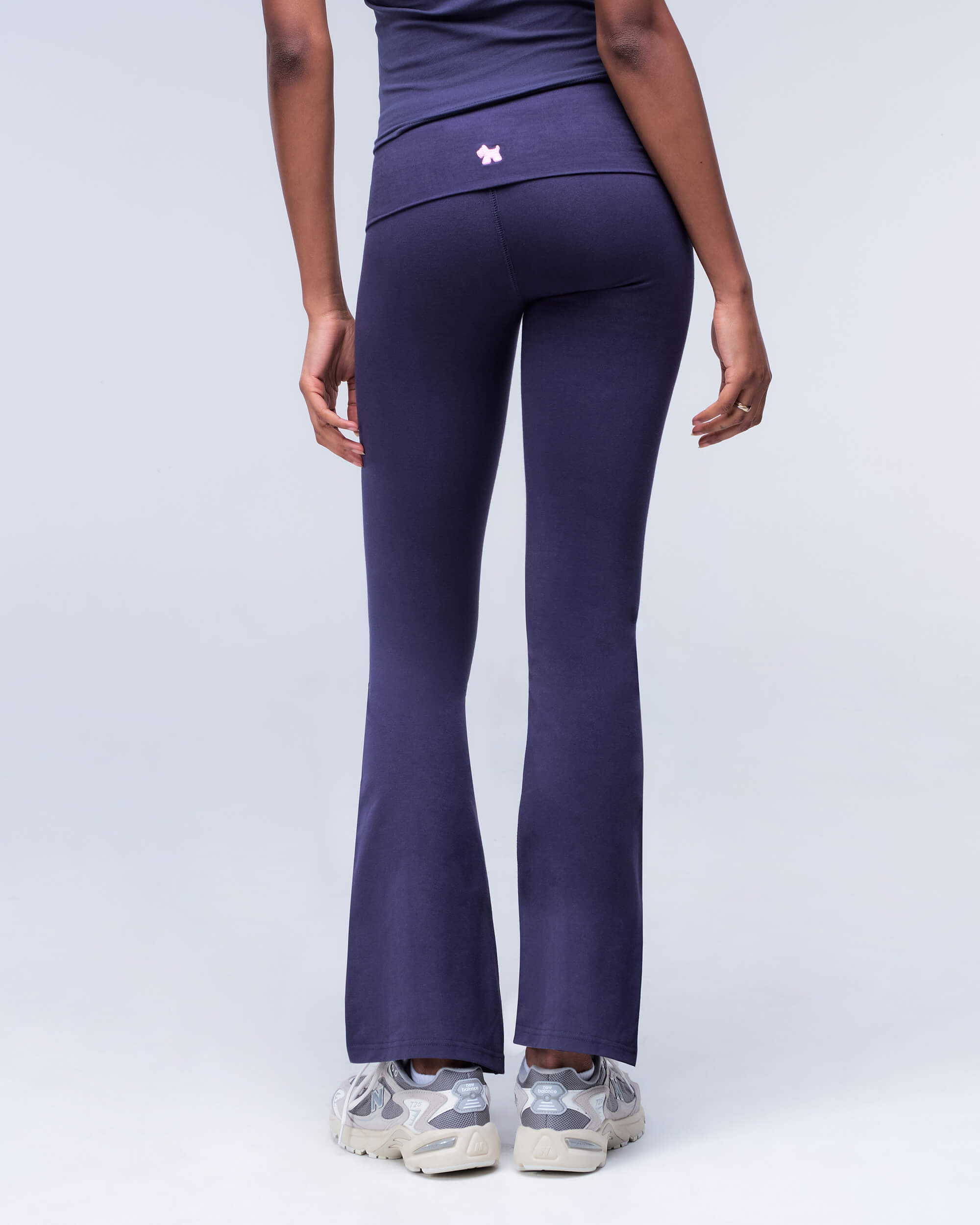 Tally - Pantalon retourné évasé