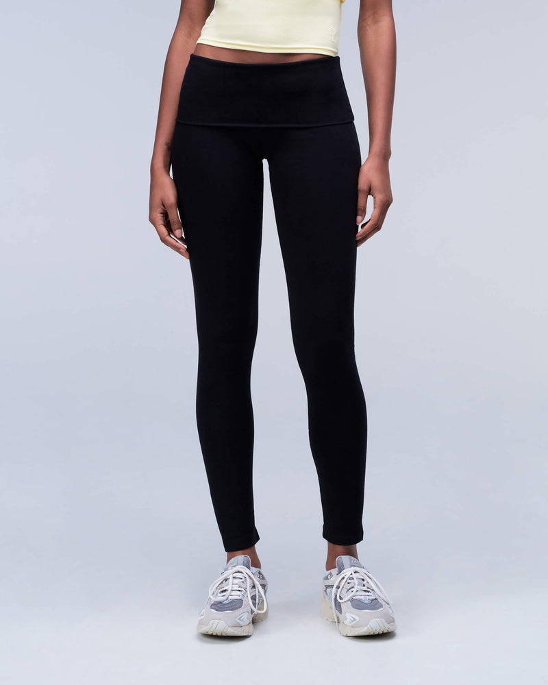 Teagan – Legging ajusté avec taille à revers