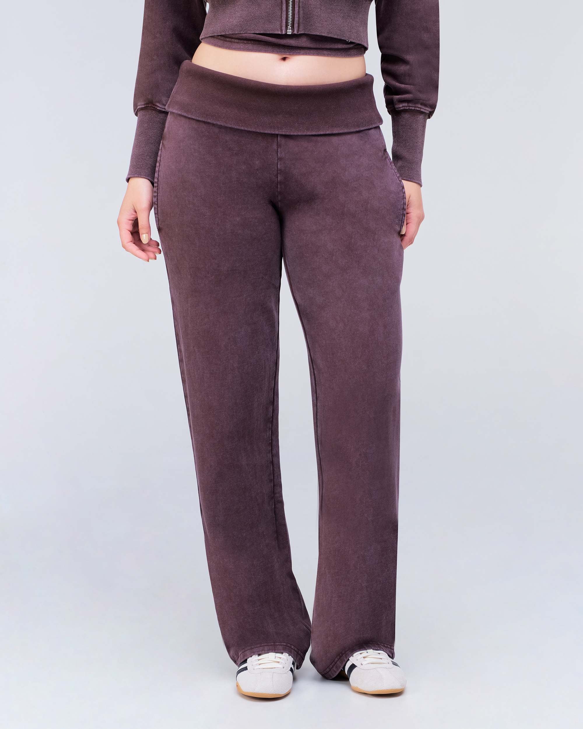 Willow - Pantalon ample taille basse à taille repliable